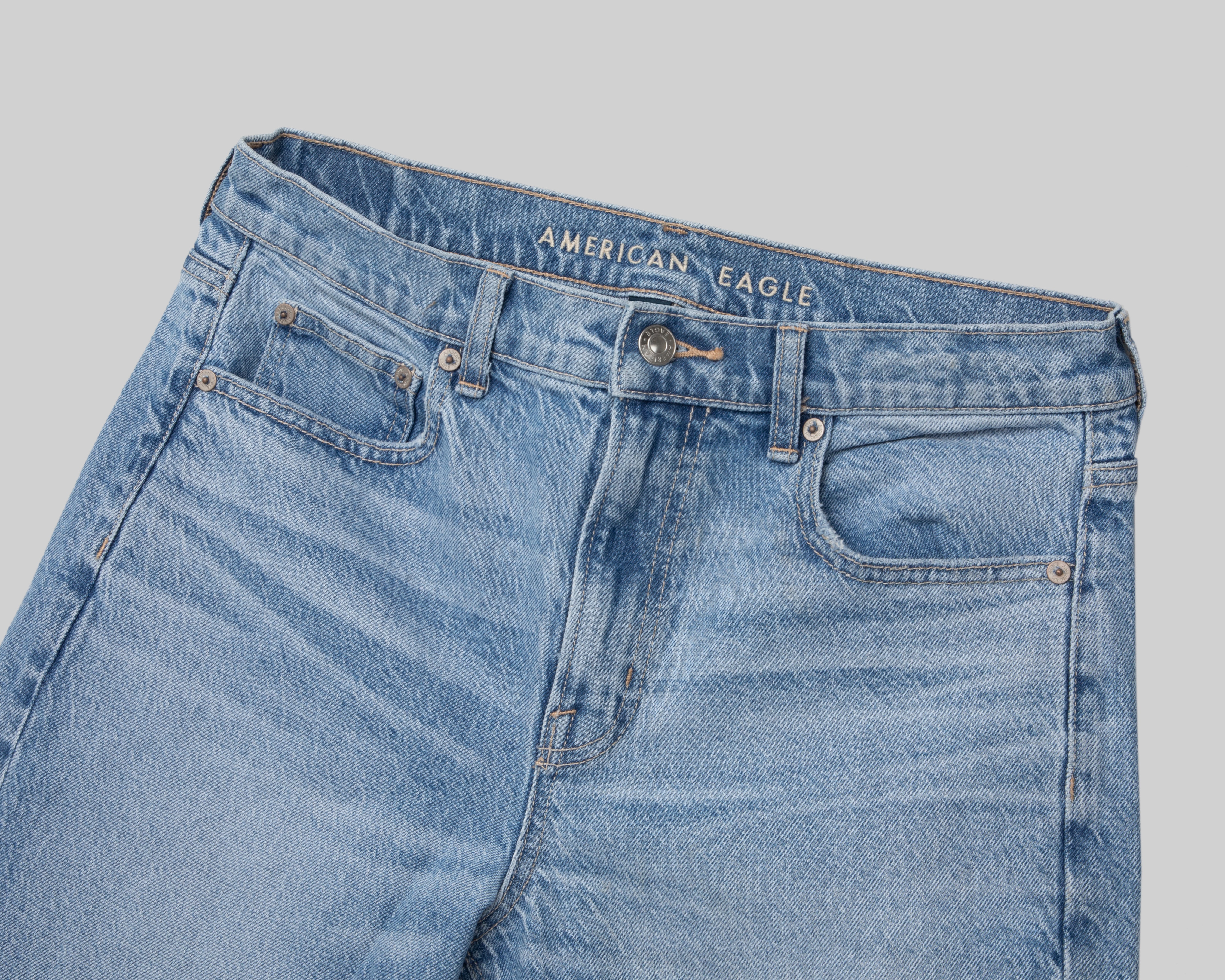 Foto 4 pulgar | Foto 3 | Jeans Straigth American Eagle Super High-Rise Ankle para Mujer