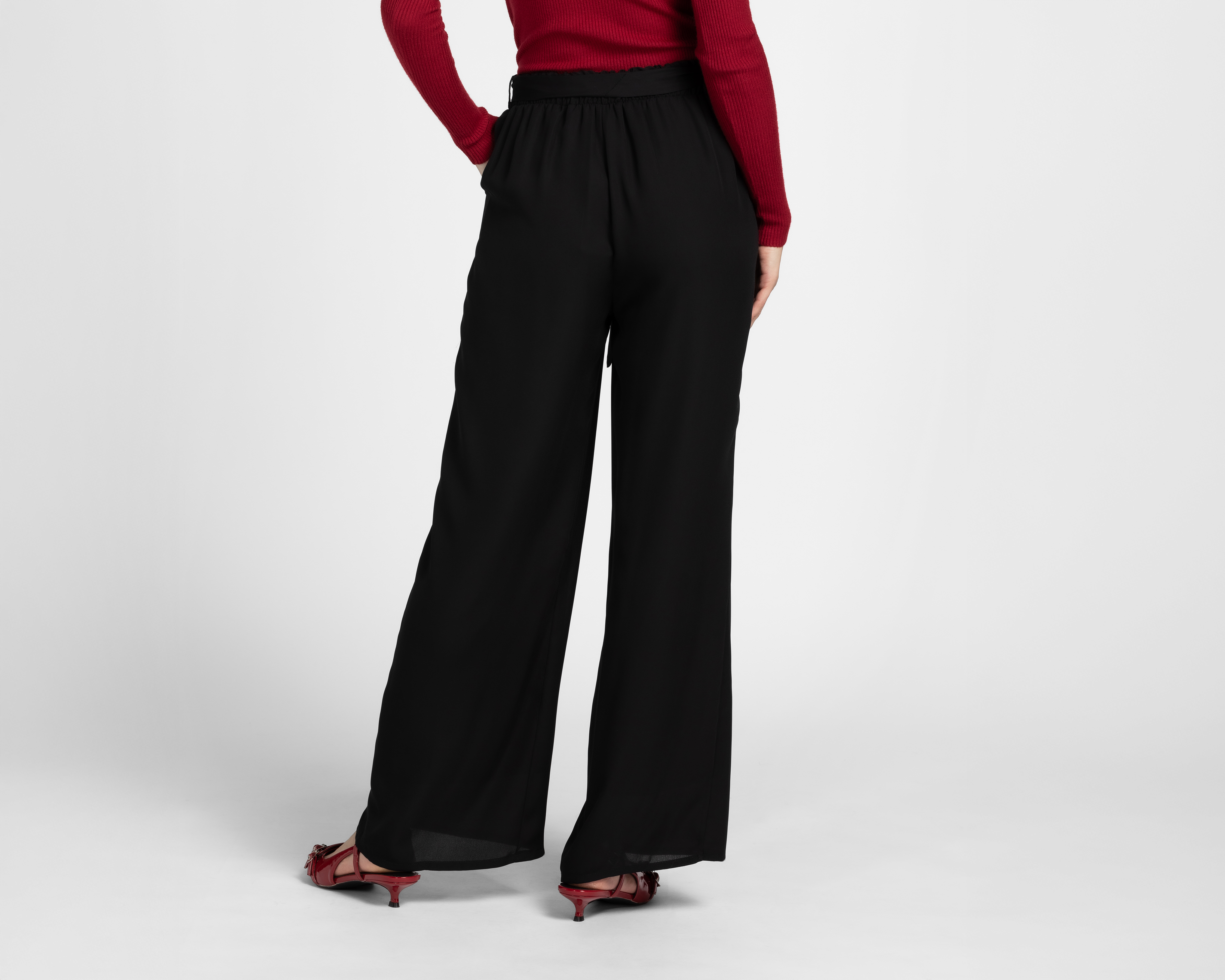 Foto 4 pulgar | Foto 3 | Pantalón de Vestir Sahara Negro para Mujer