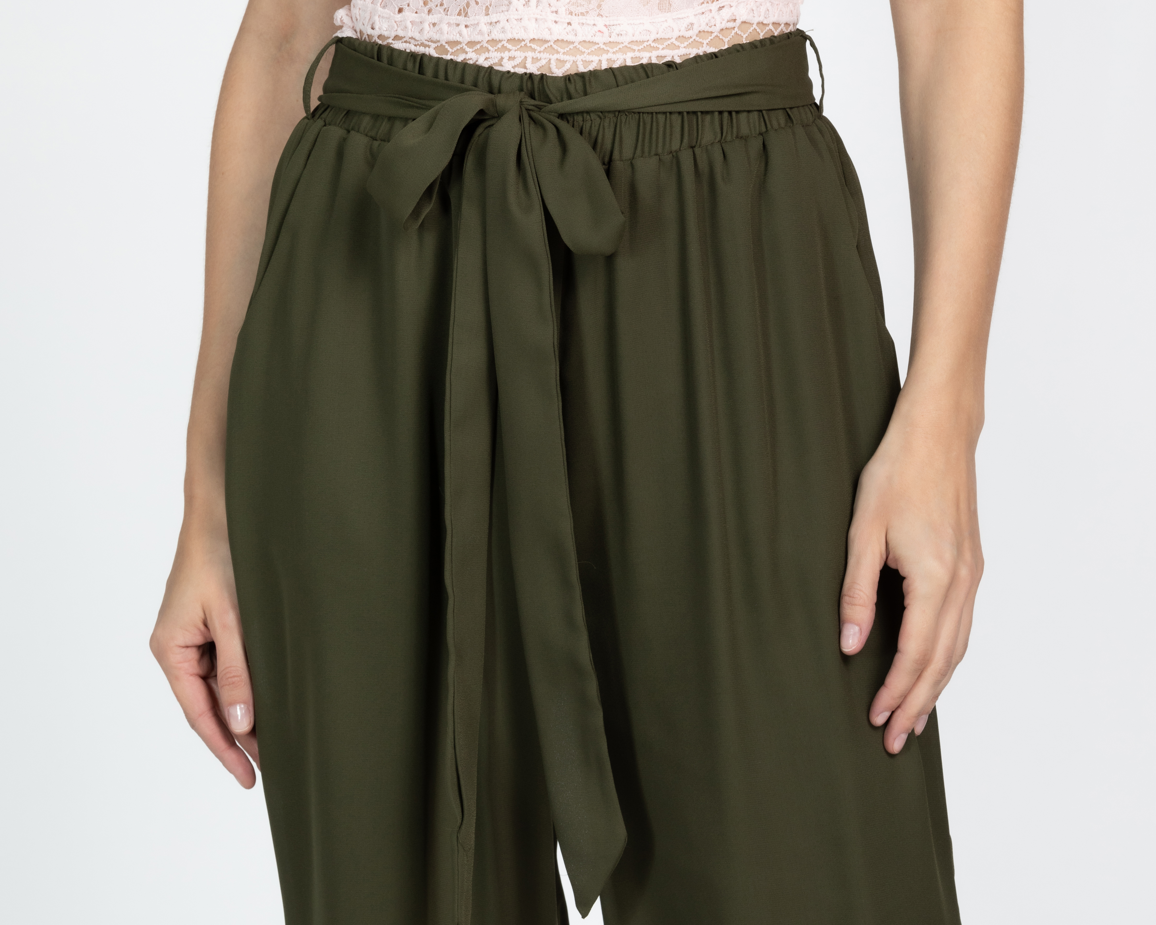Foto 5 pulgar | Foto 4 | Pantalón de Vestir Sahara Verde para Mujer