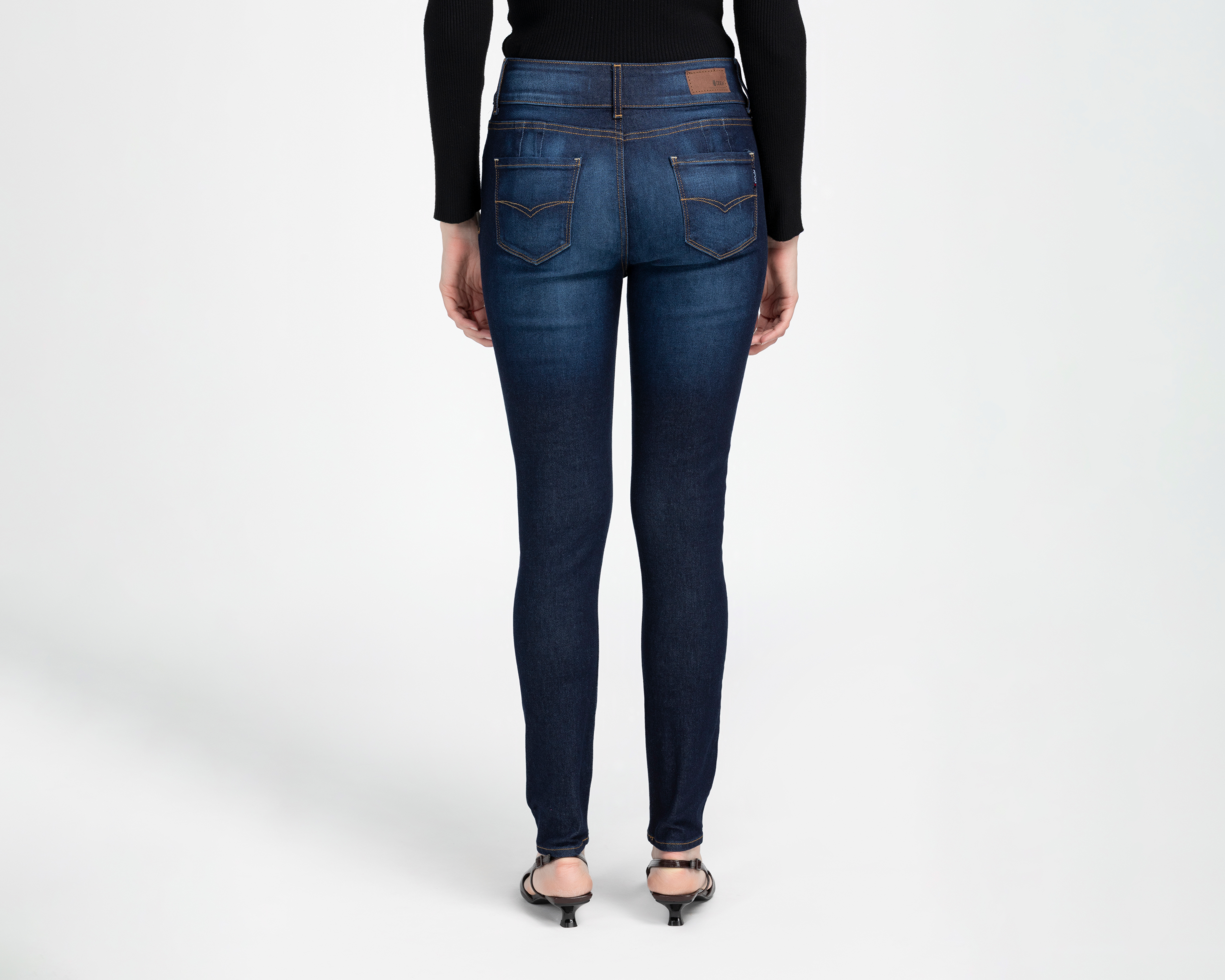 Foto 4 pulgar | Foto 3 | Jeans Super Skinny Oggi Katia Vintage para Mujer