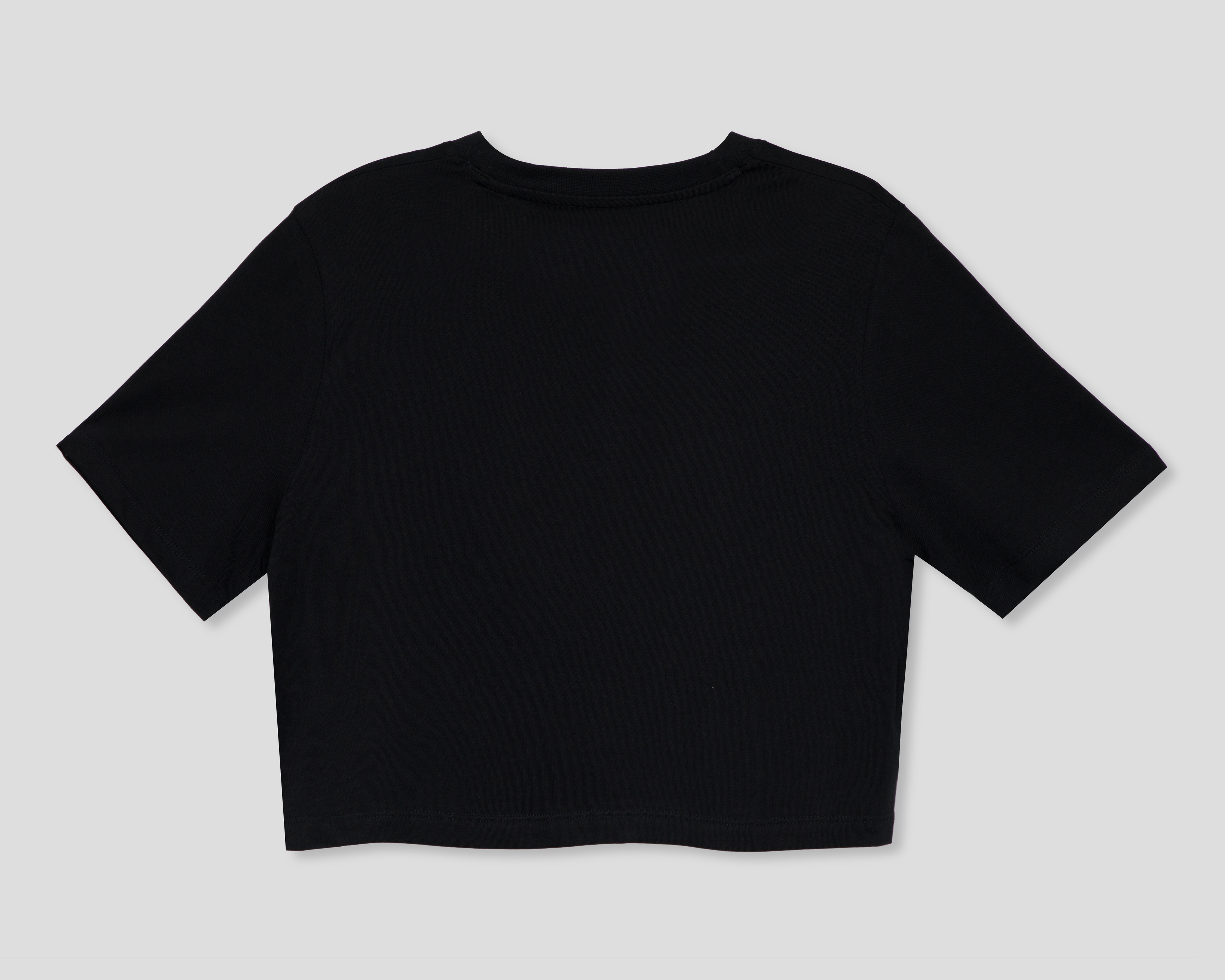 Foto 3 pulgar | Foto 2 | Crop Top Reebok Negro para Mujer