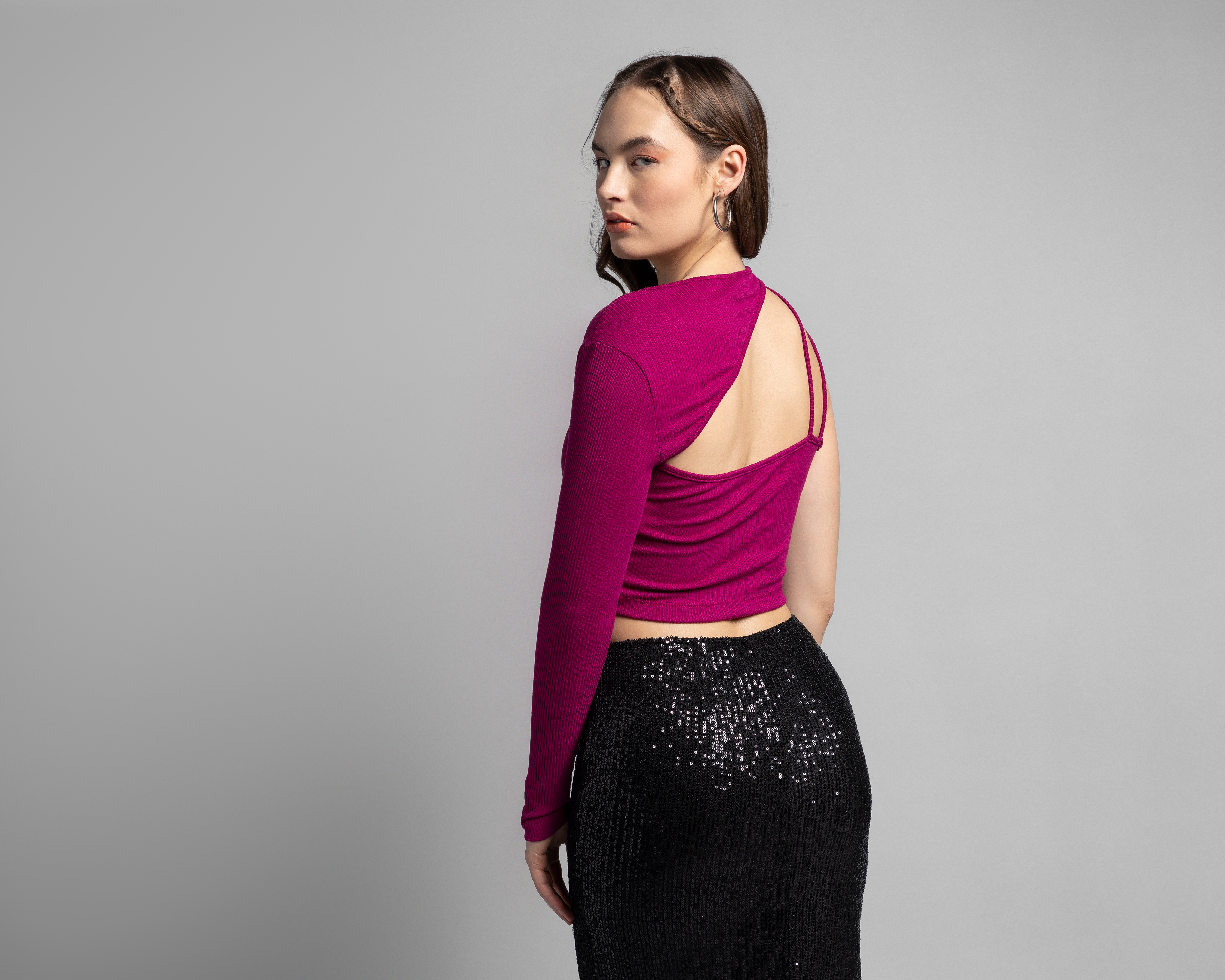 Foto 3 | Foto 3 | Blusa con Hombro Descubierto Thinner para Mujer