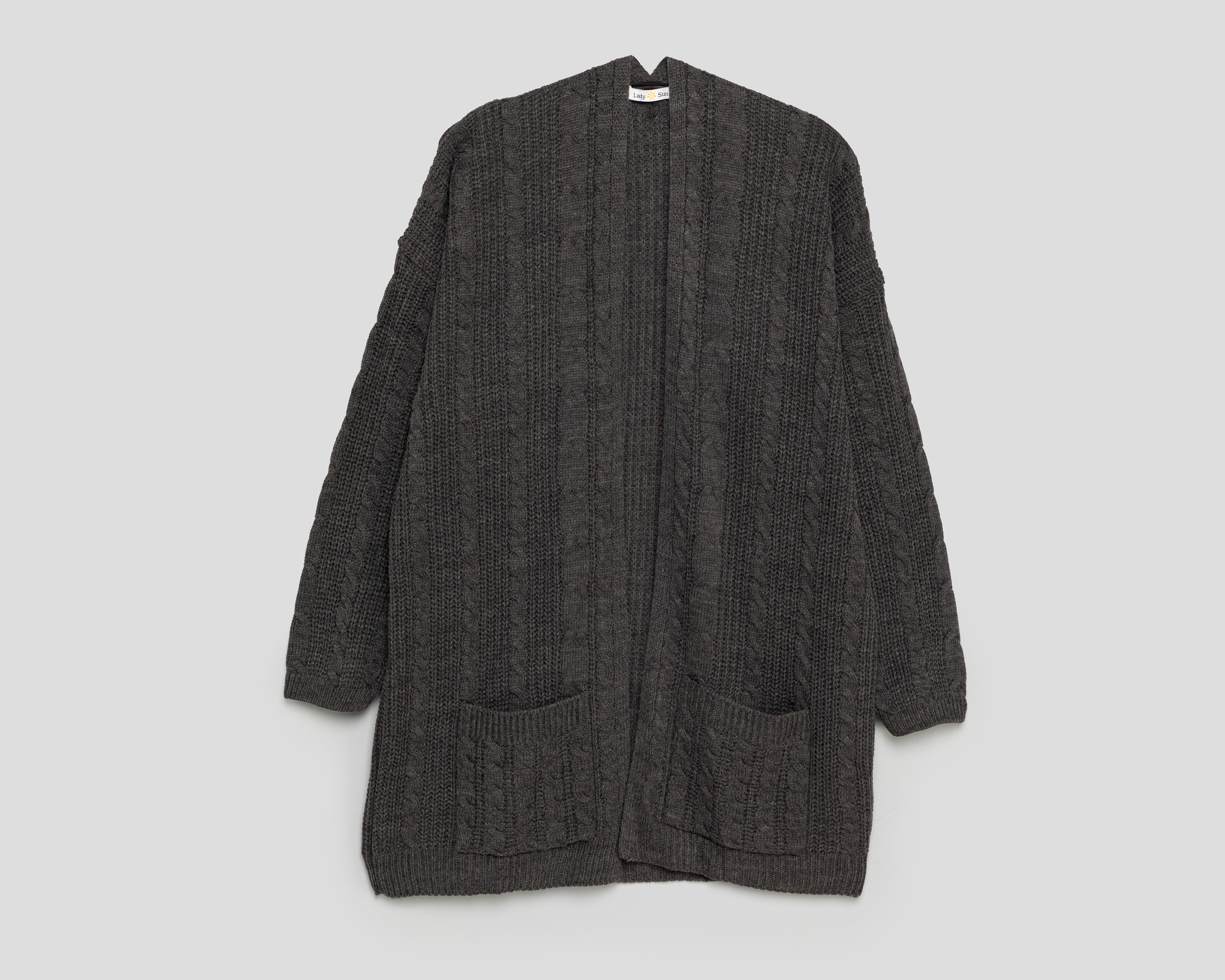 Foto 1 | Foto 1 | Suéter Gris Lady Sun para Mujer