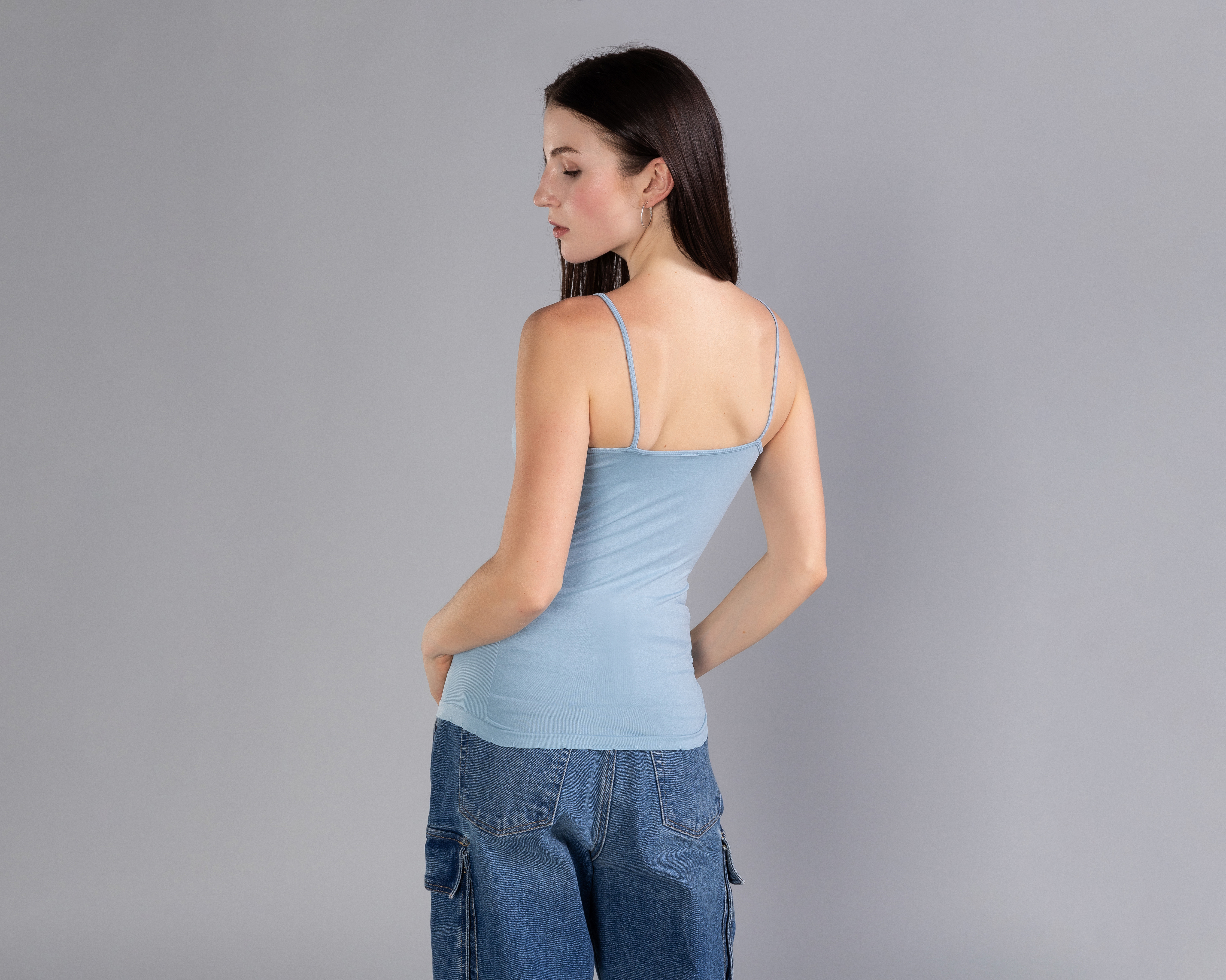 Foto 4 pulgar | Foto 3 | Blusa Strona sin Manga para Mujer