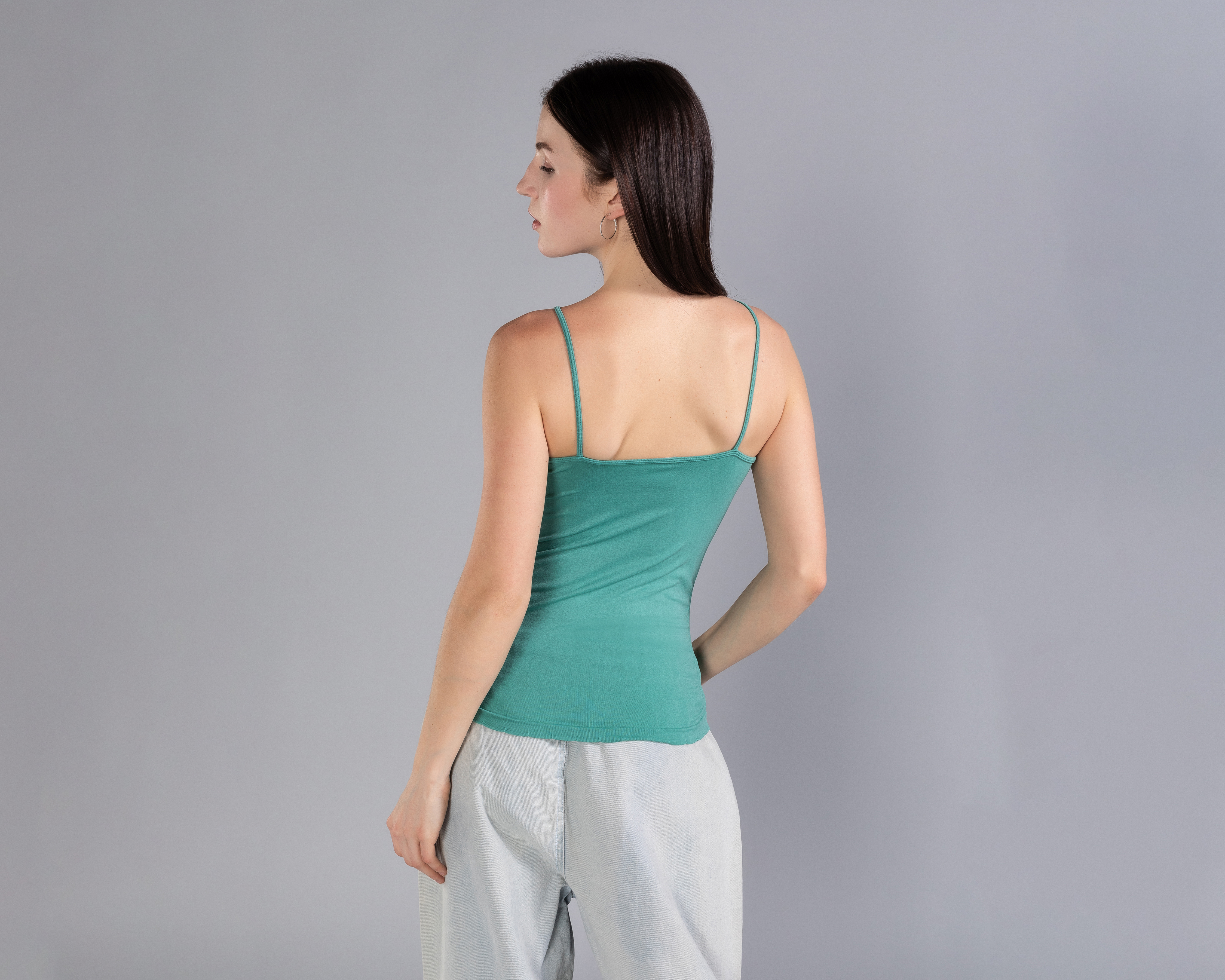 Foto 4 pulgar | Foto 3 | Playera sin Manga con Tiras Cruzadas Delanteras Strona para Mujer