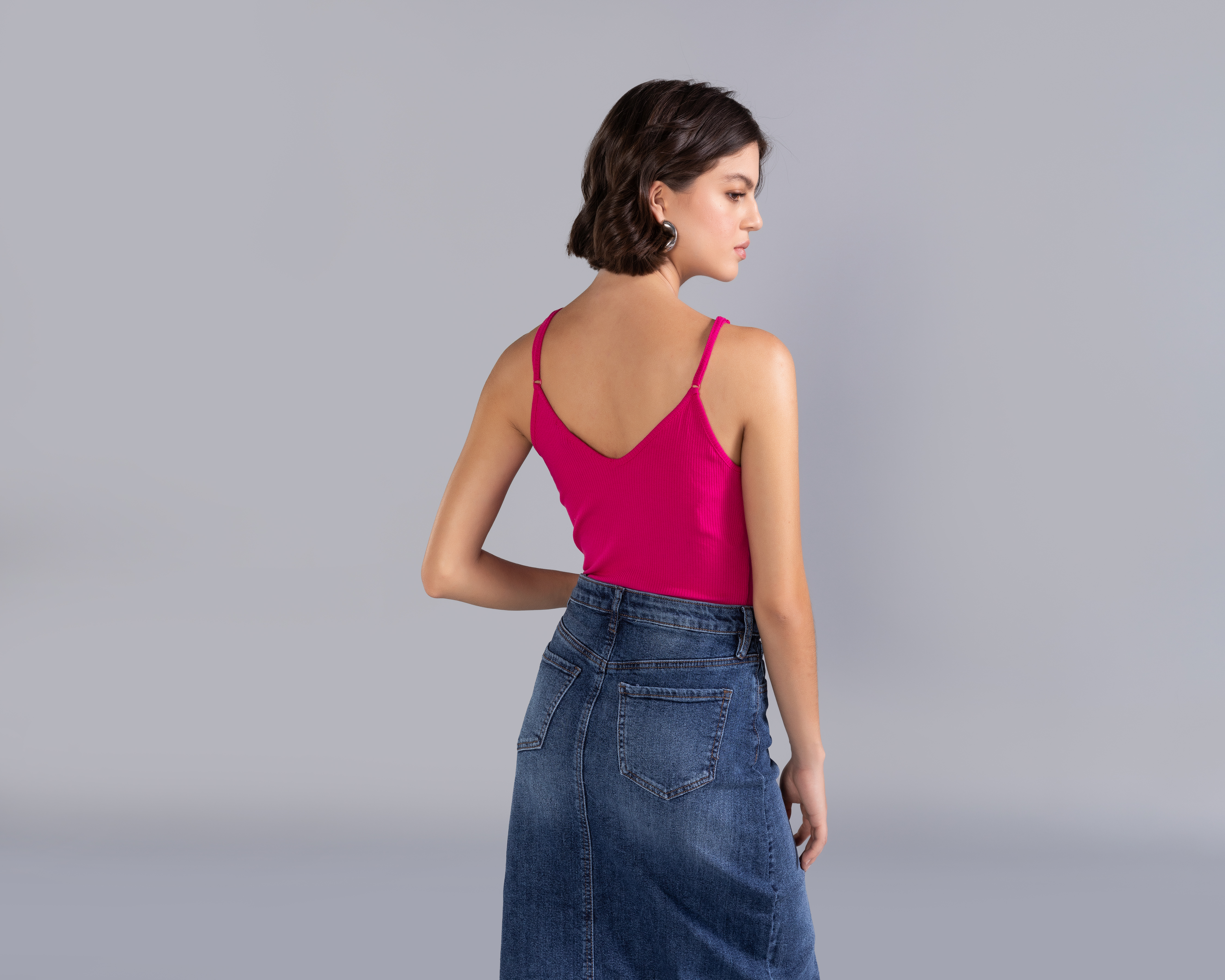 Foto 4 pulgar | Foto 3 | Pantiblusa Strona sin Manga para Mujer