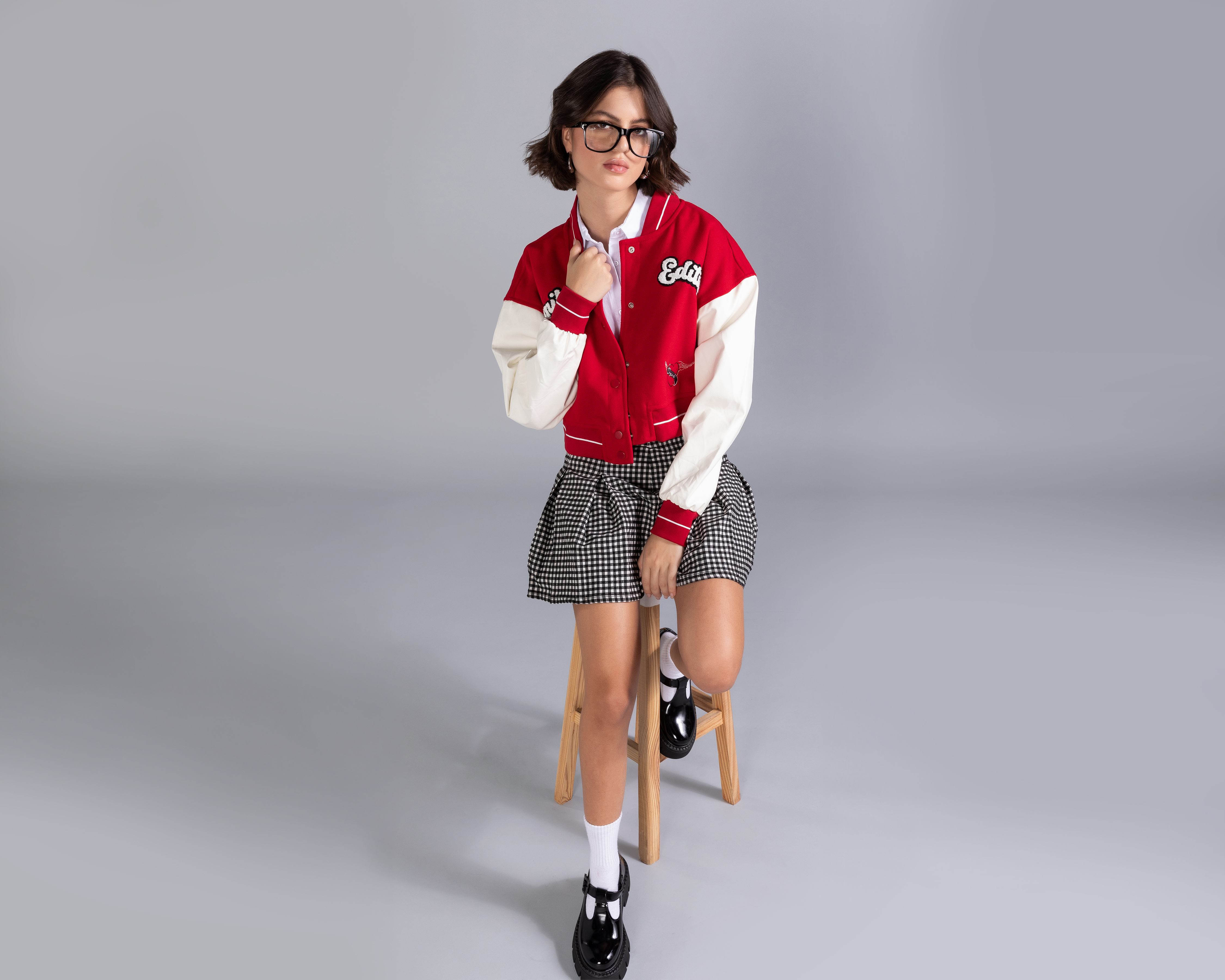 Foto 1 | Foto 1 | Chamarra Roja Strona para Mujer