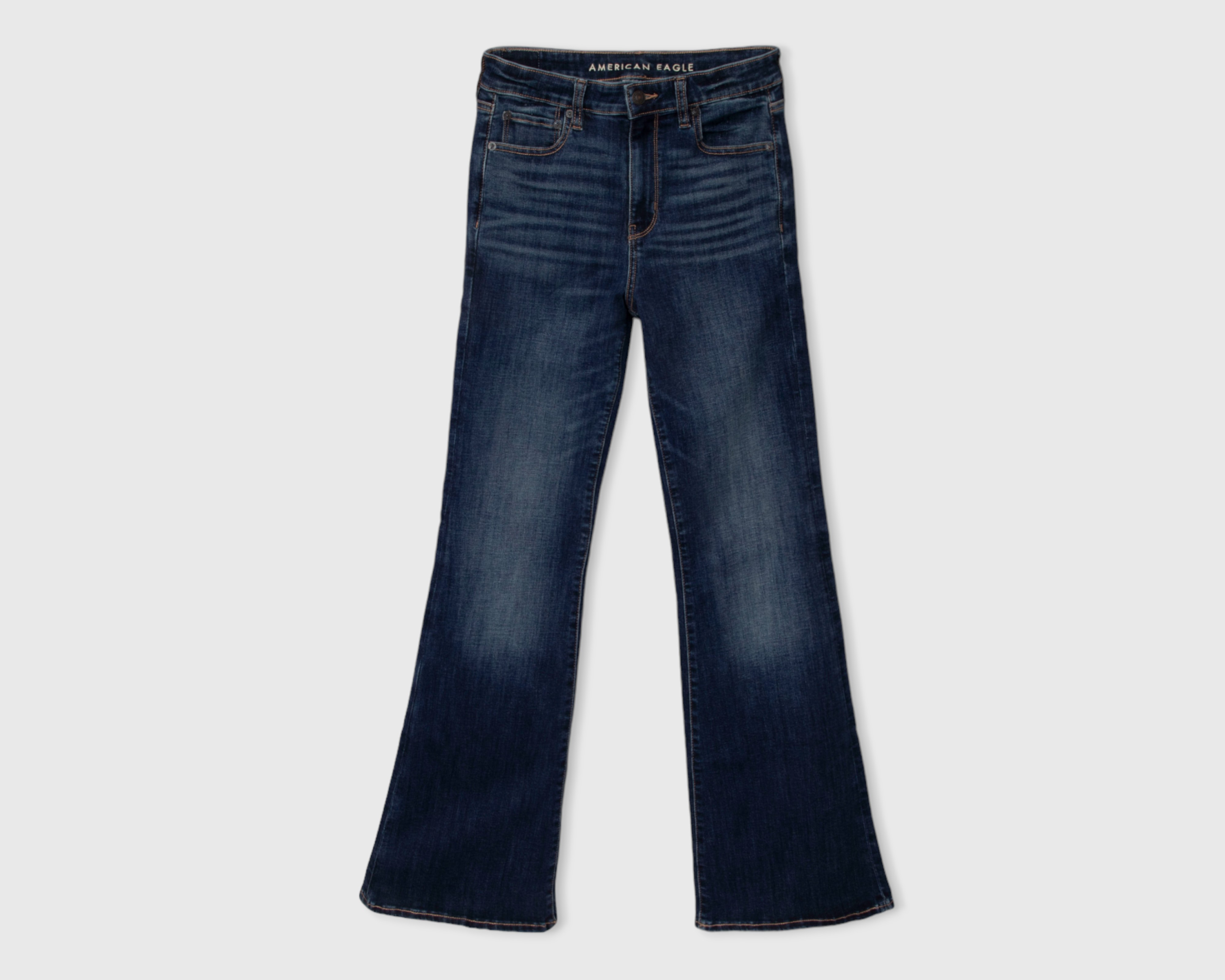 Foto 2 pulgar | Foto 1 | Jeans Flare American Eagle Super High-Rise para Mujer