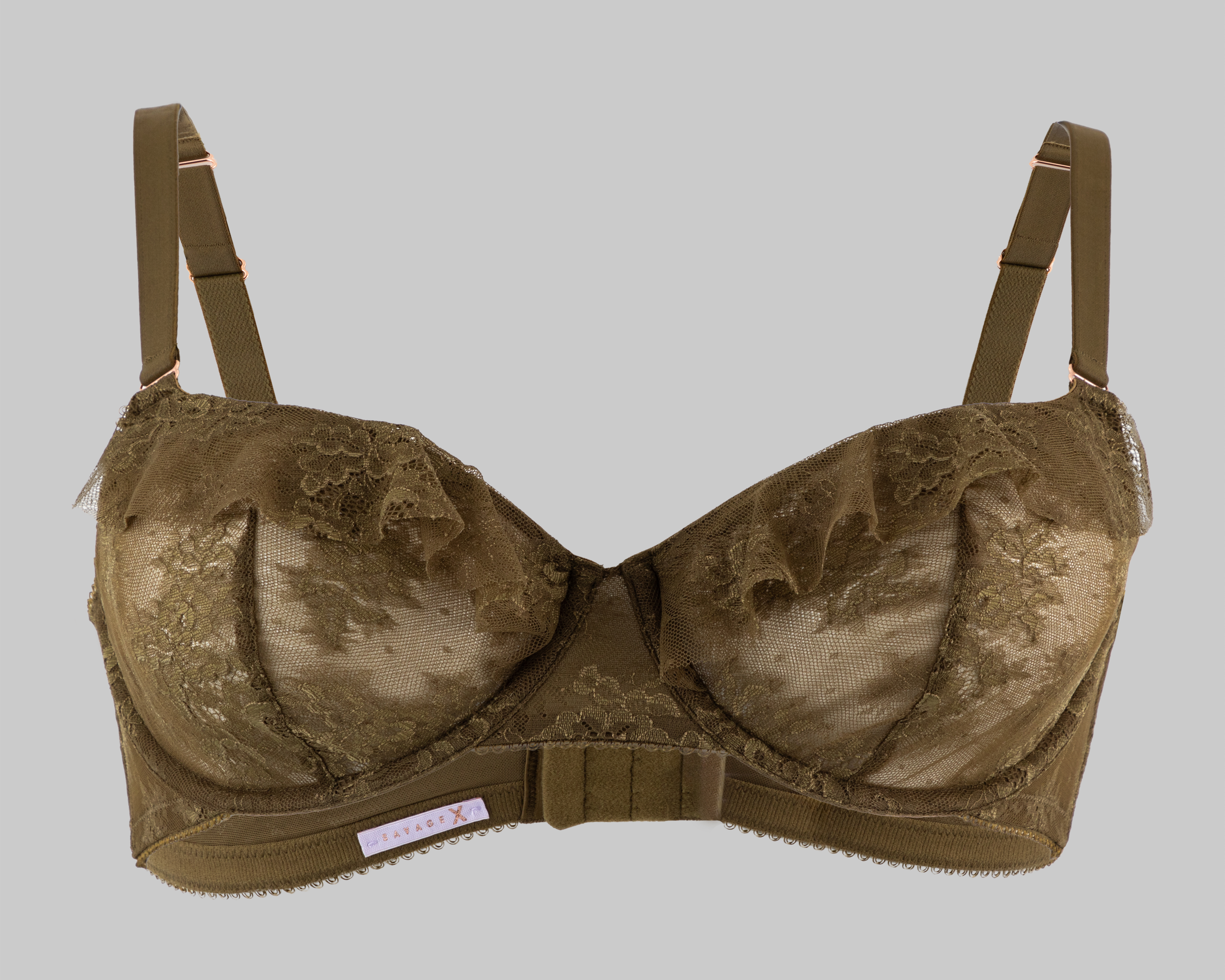 Foto 5 pulgar | Foto 4 | Brasier de Encaje Savage X Fenty Media Copa