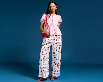 Foto 1 | Foto 1 | Pantalón Ancho Strona Blanco Juvenil