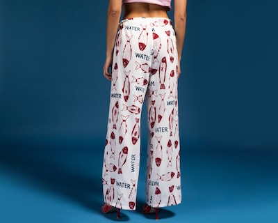 Foto 3 | Foto 3 | Pantalón Ancho Strona Blanco Juvenil