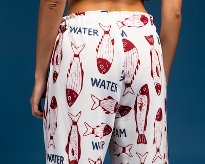 Foto 5 | Foto 5 | Pantalón Ancho Strona Blanco Juvenil