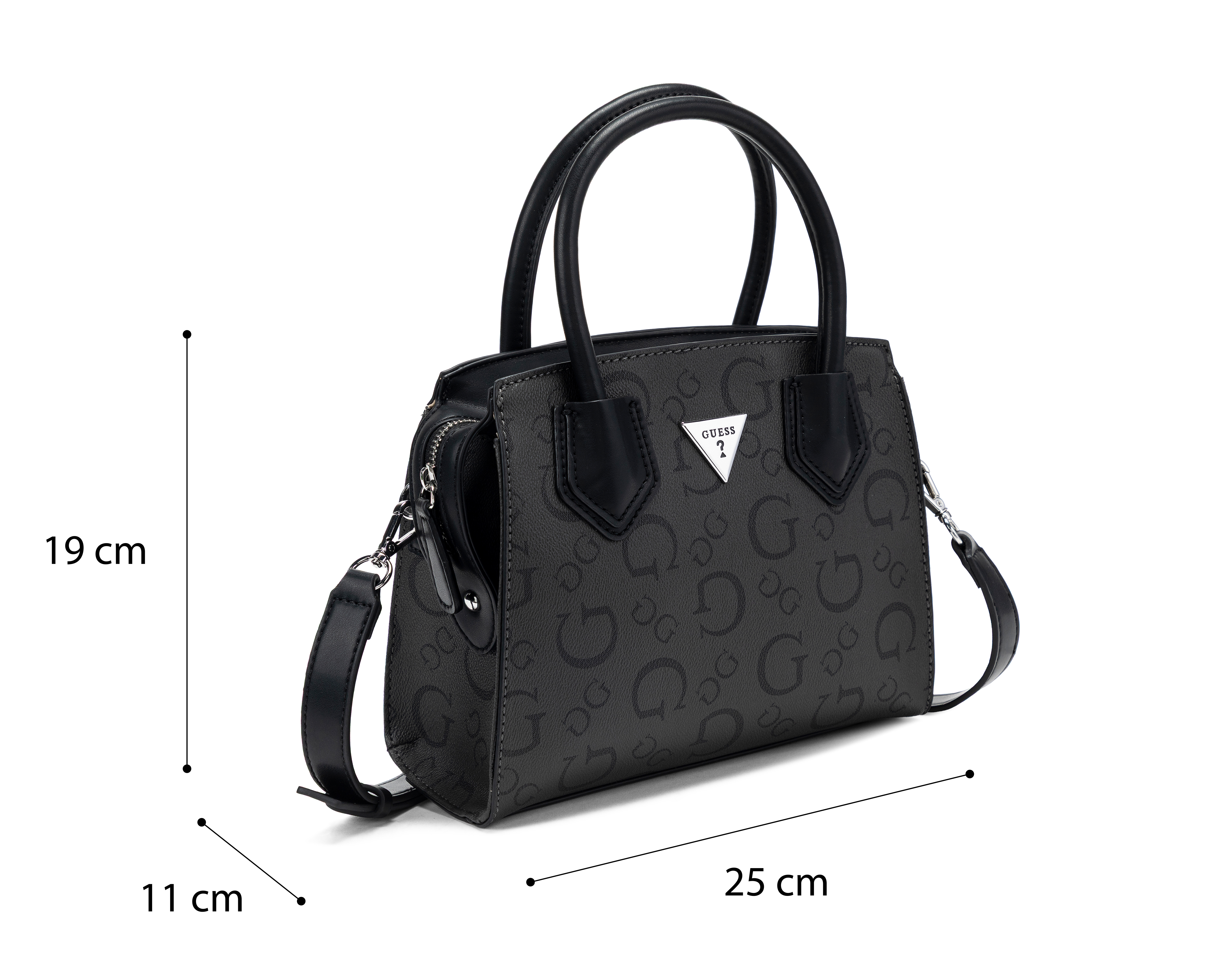 Foto 6 pulgar | Foto 5 | Bolsa de Mano Guess Dorval Satchel con Correa