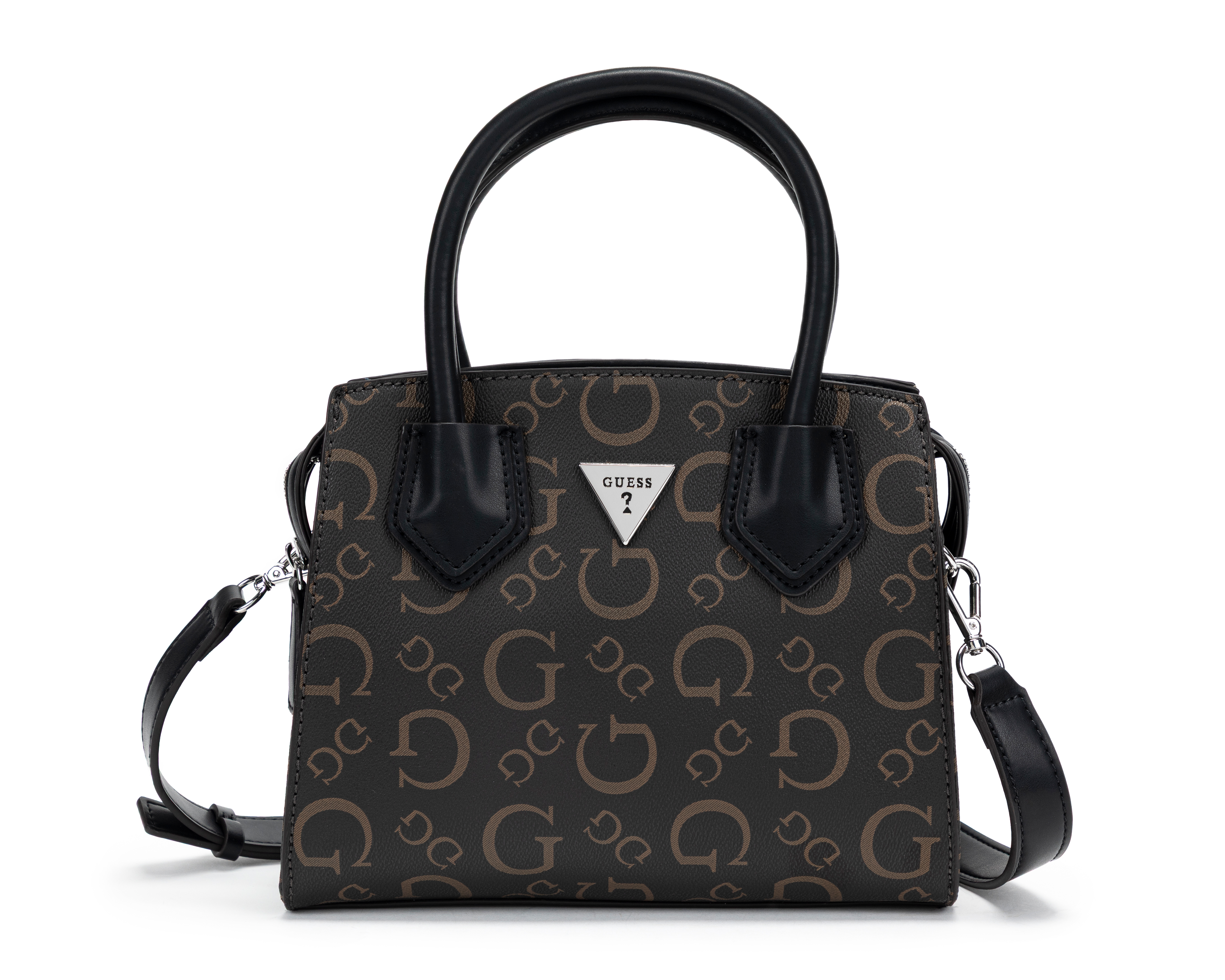 Foto 2 pulgar | Foto 1 | Bolsa de Mano Guess Dorval Satchel con Correa