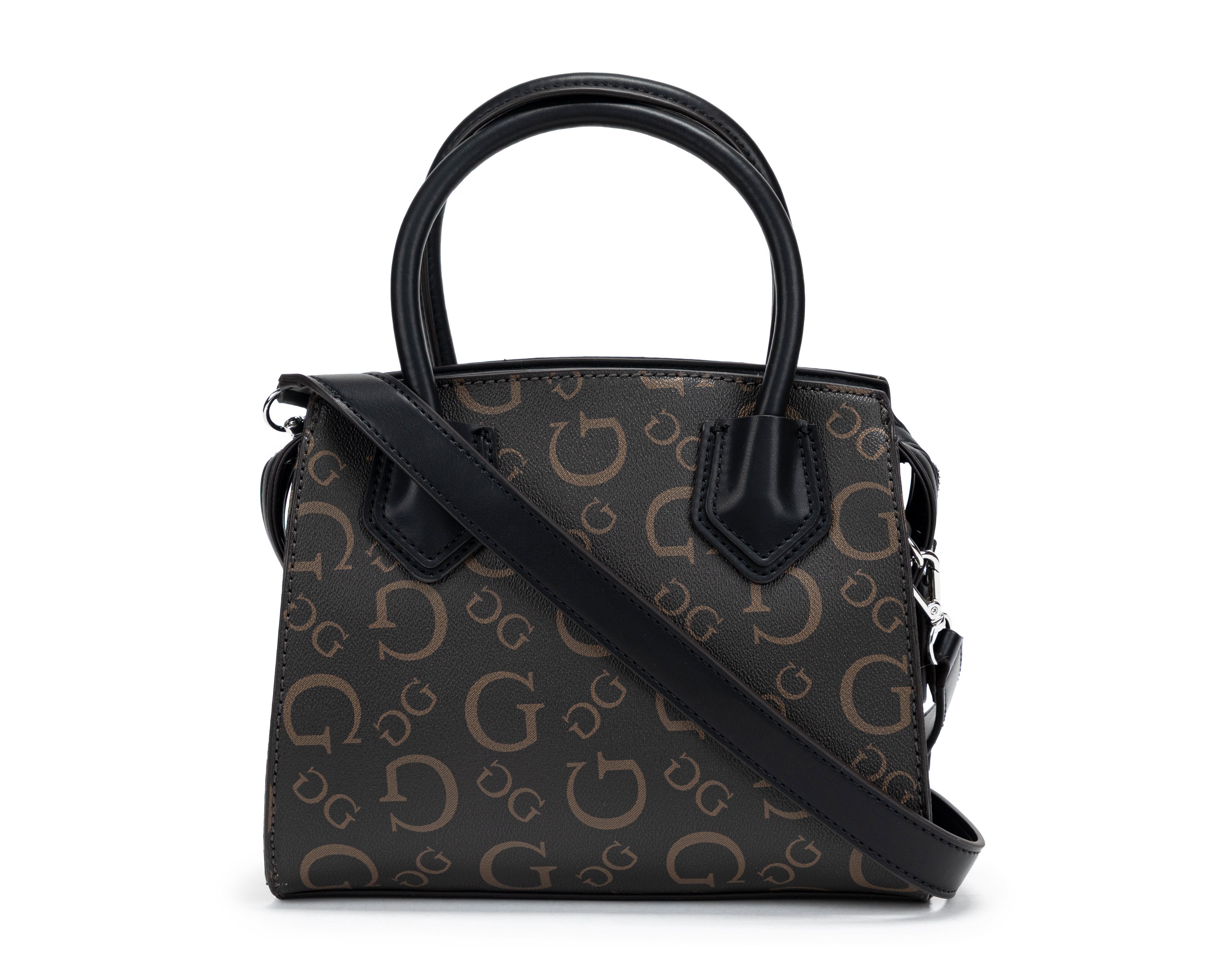 Foto 4 pulgar | Foto 3 | Bolsa de Mano Guess Dorval Satchel con Correa
