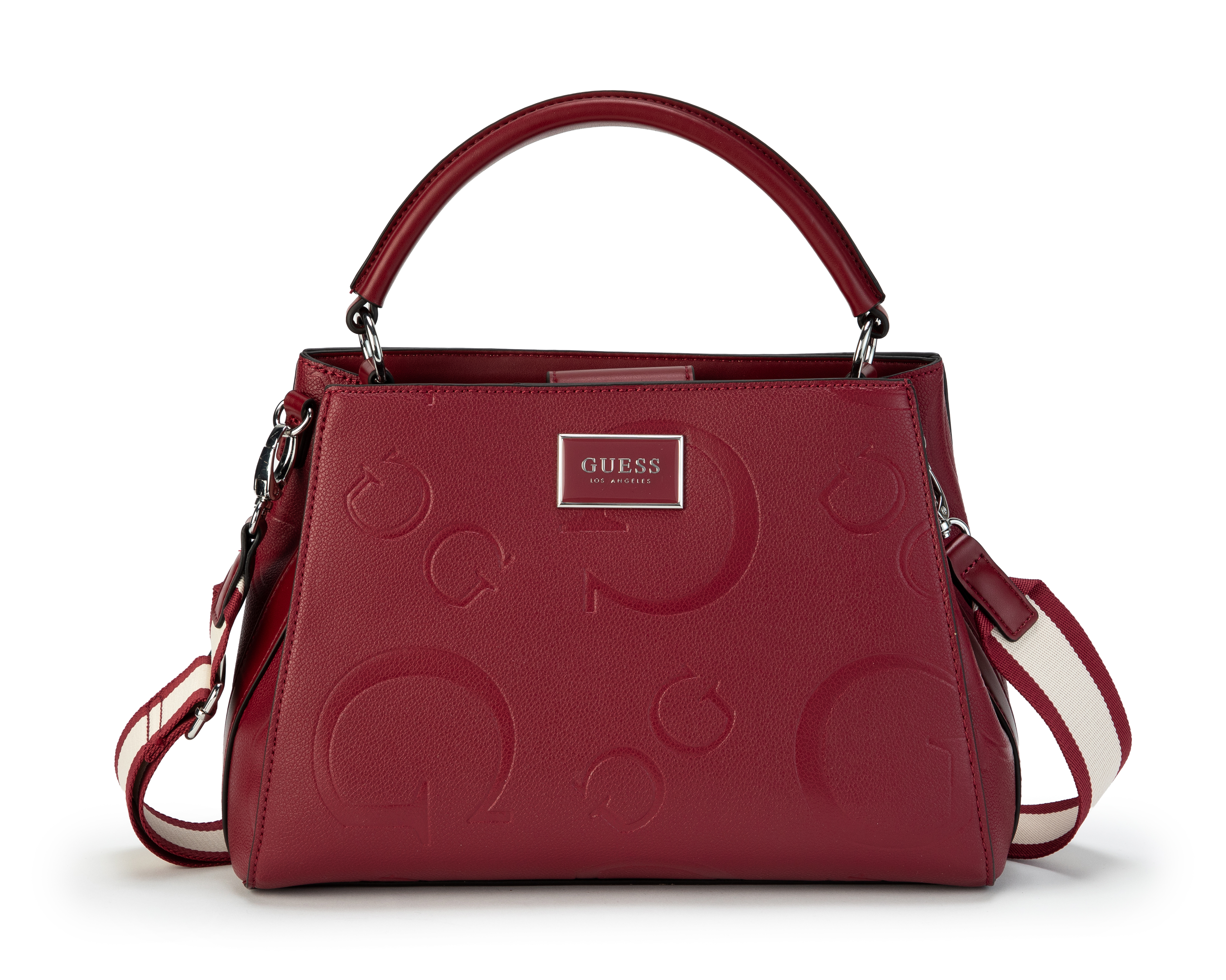 Foto 2 pulgar | Foto 1 | Bolsa de Mano Guess Jarson Satchel con Correa