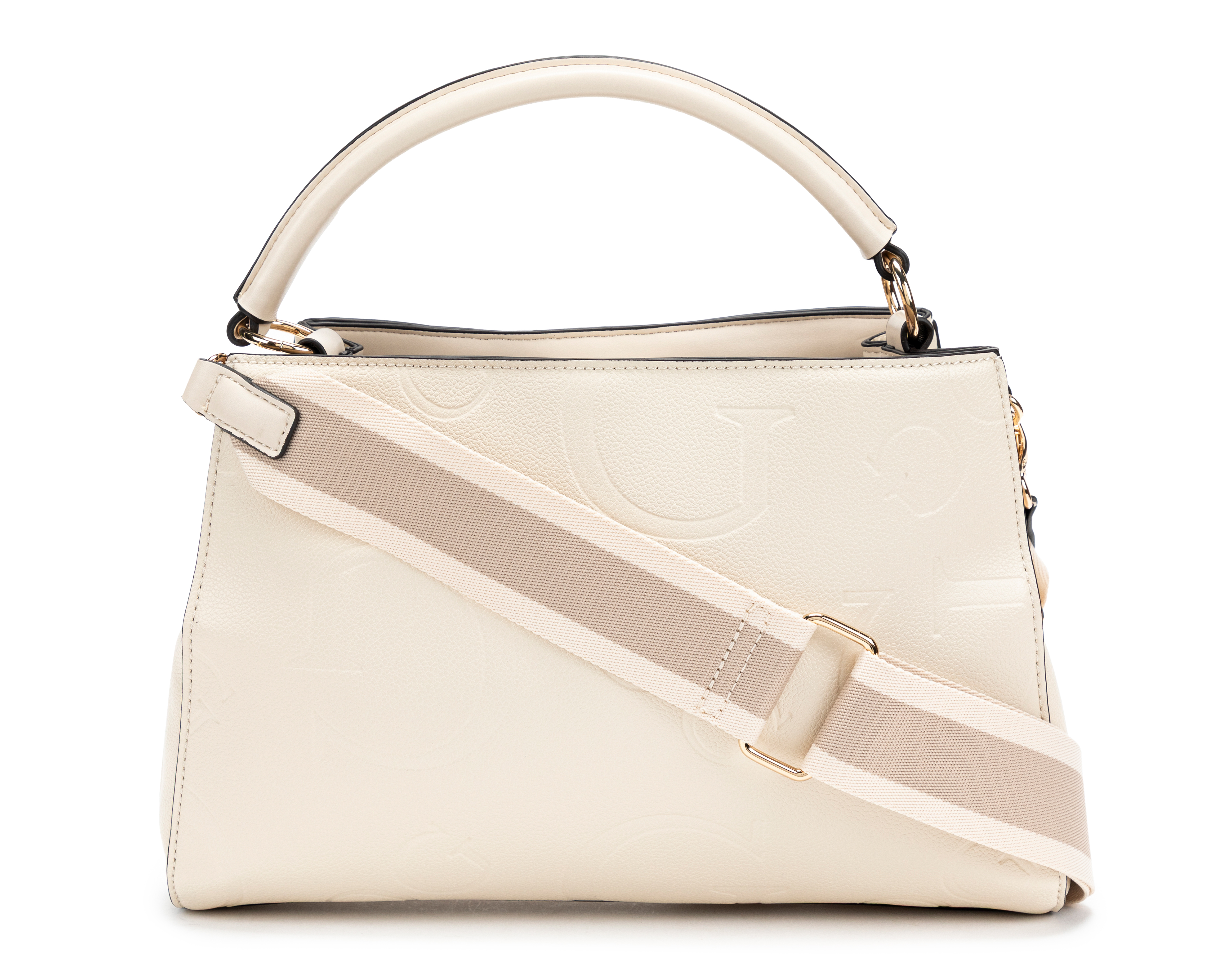 Foto 4 pulgar | Foto 3 | Bolsa de Mano Guess Jarson Satchel con Correa