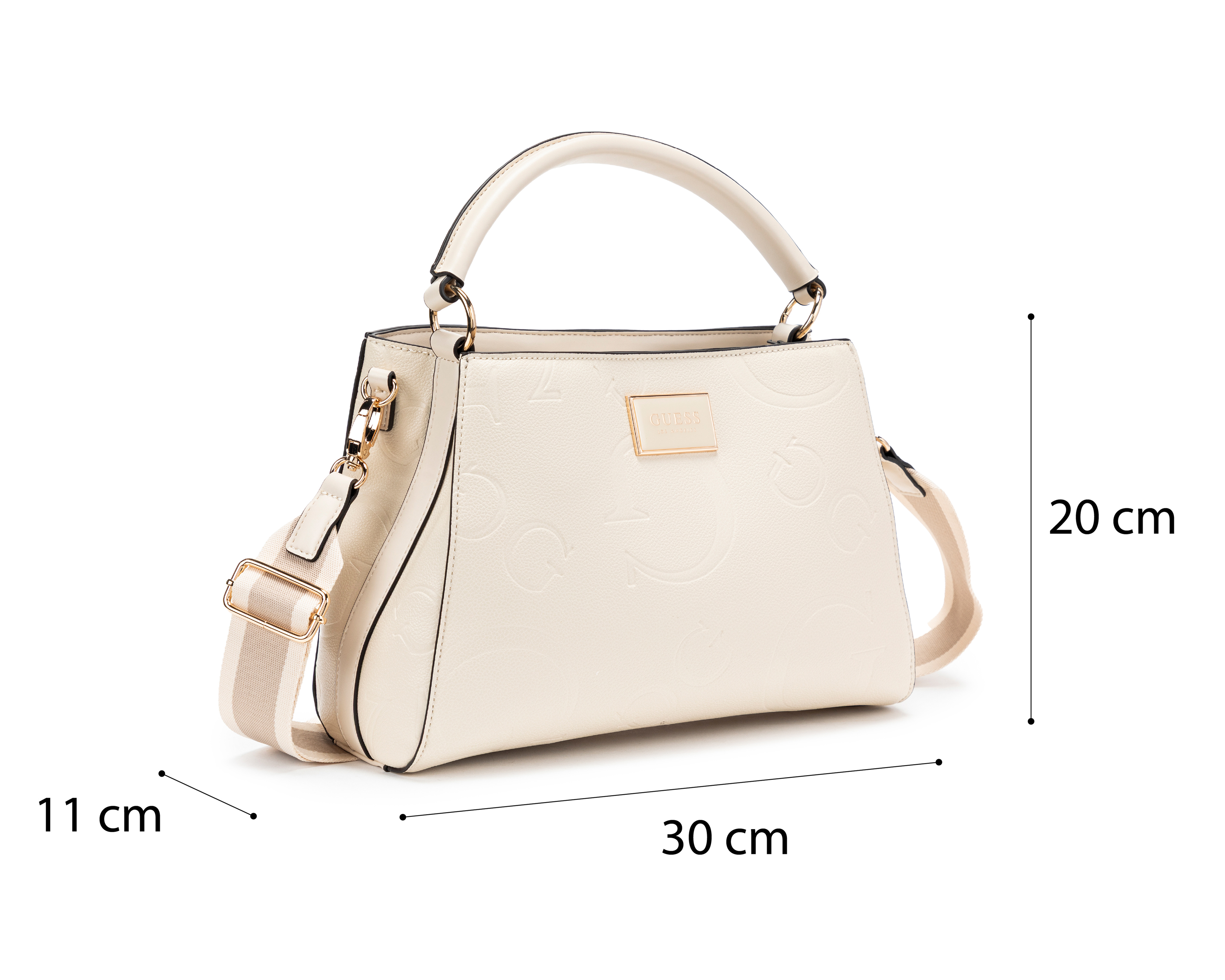 Foto 6 pulgar | Foto 5 | Bolsa de Mano Guess Jarson Satchel con Correa