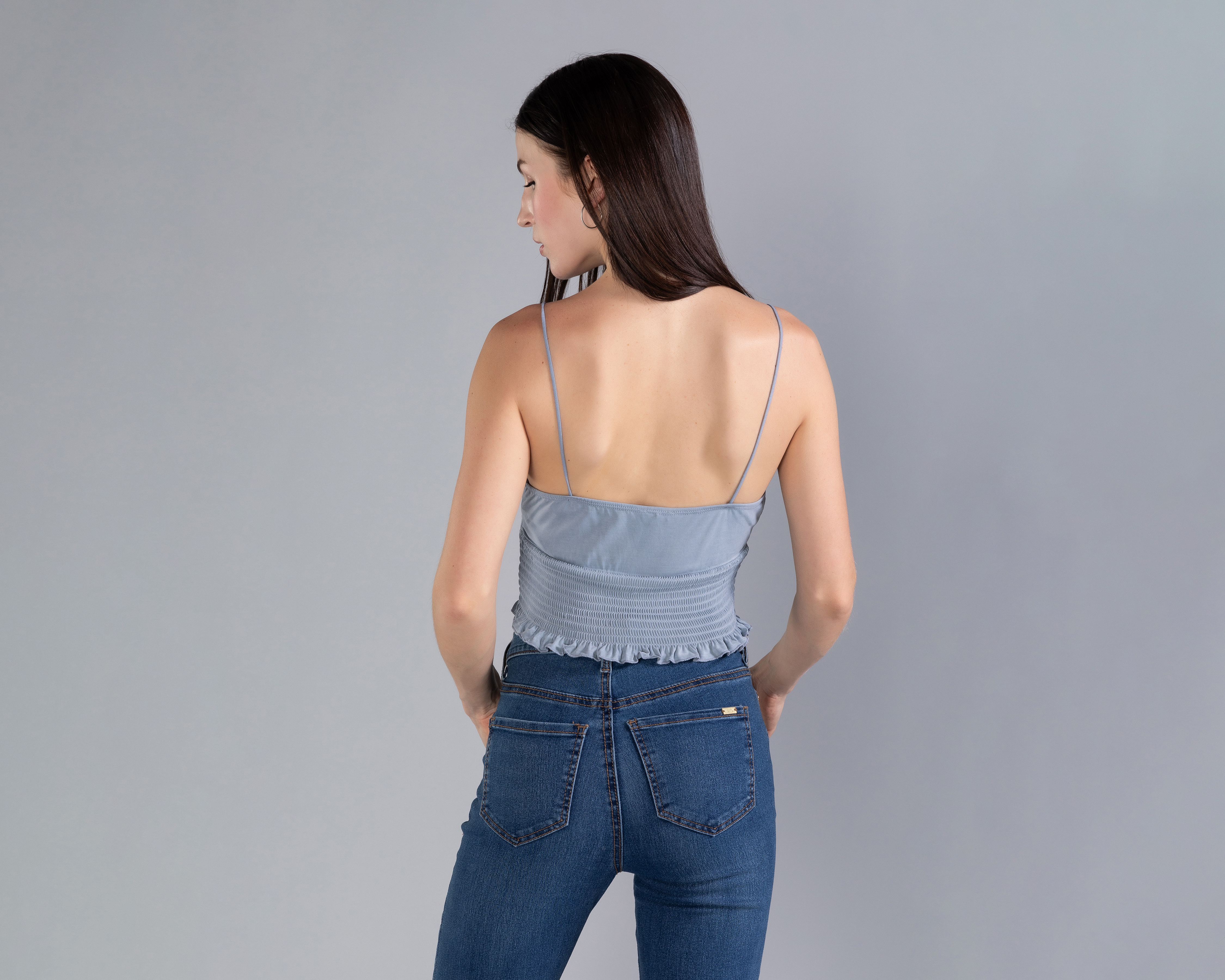 Foto 4 pulgar | Foto 3 | Playera Strona sin Mangas para Mujer