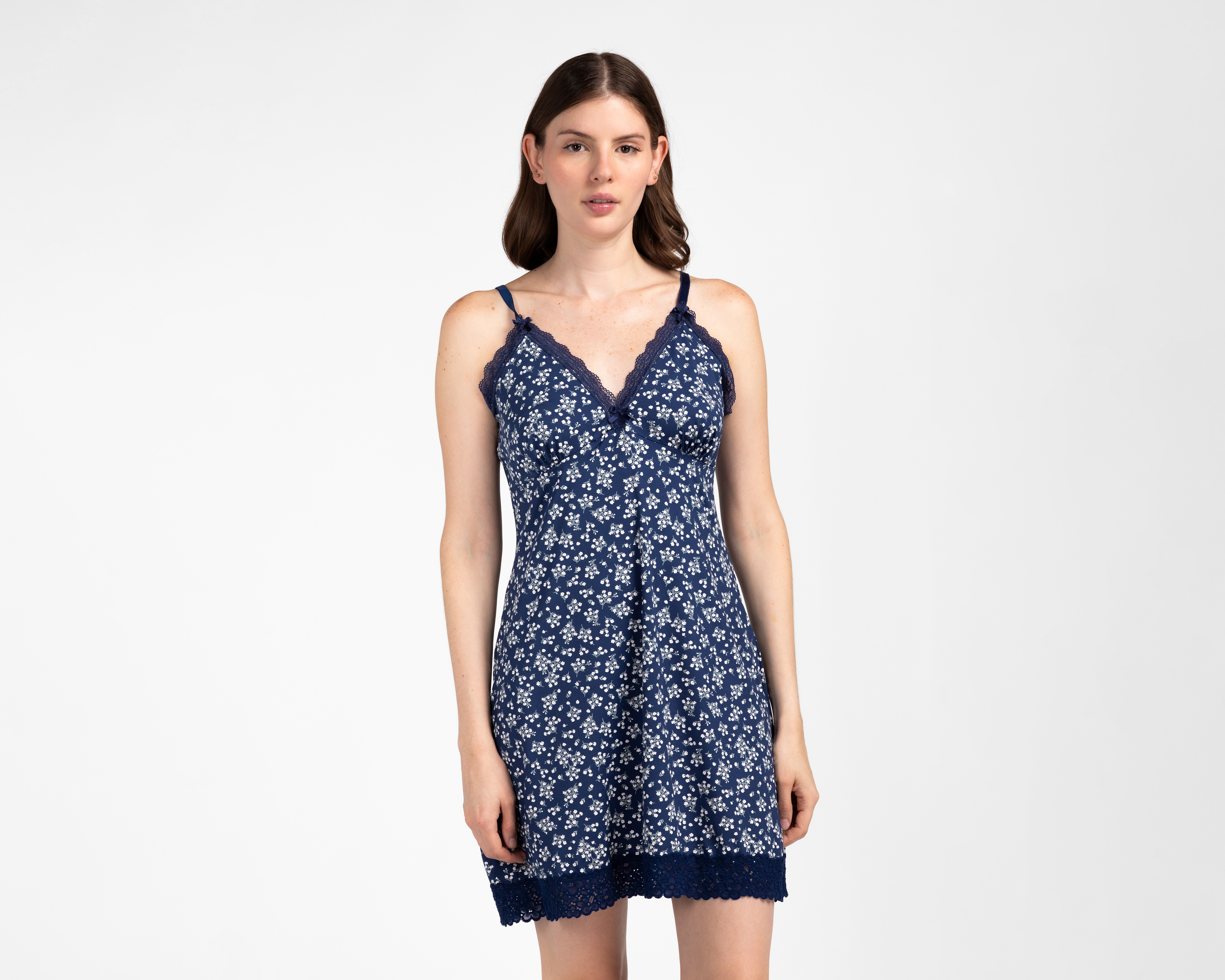 Camisón Frescura con Encaje para Mujer