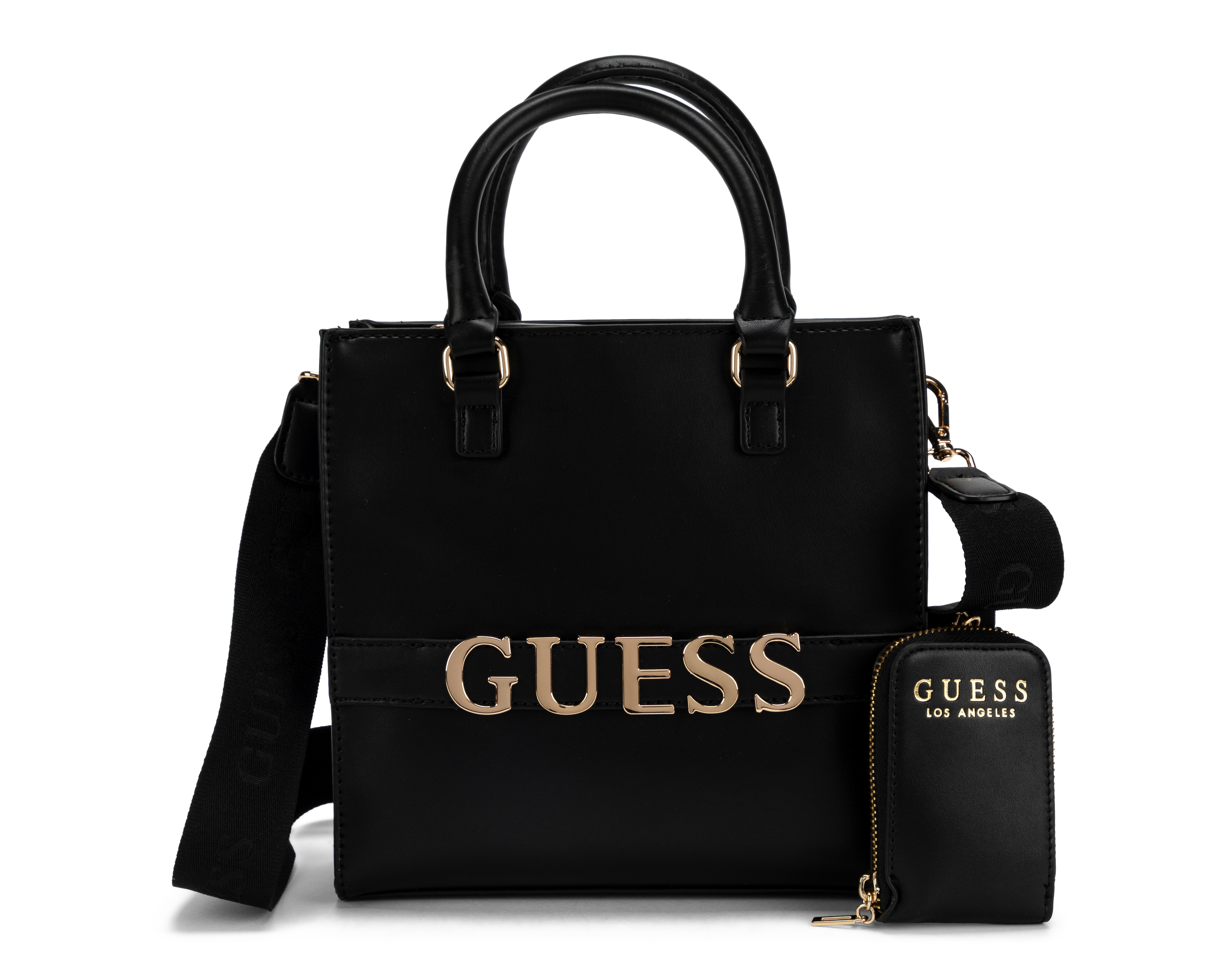 Foto 2 pulgar | Foto 1 | Bolsa de Mano Guess Beacon Falls Small Satchel con Monedero
