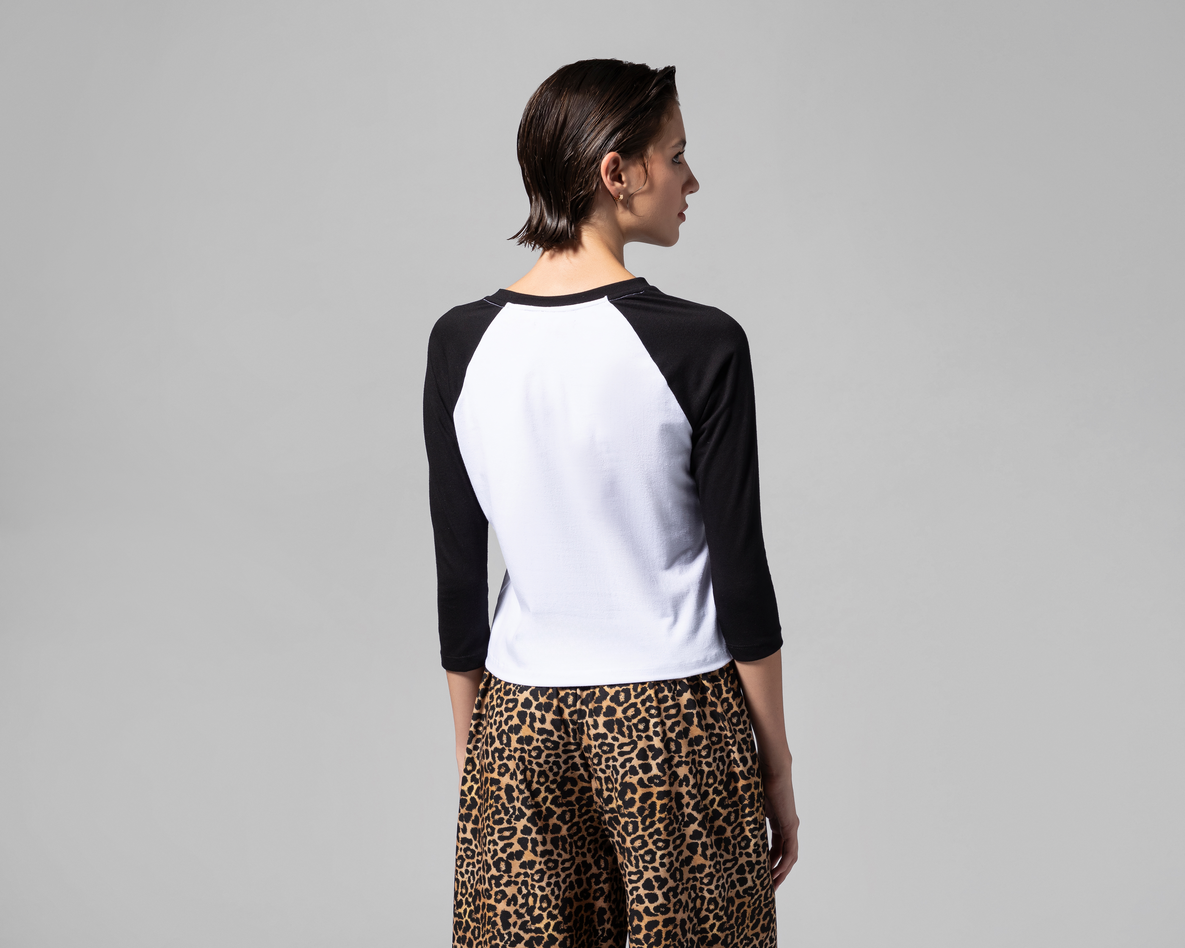 Foto 4 pulgar | Foto 3 | Playera Thinner Manga 3/4 para Mujer