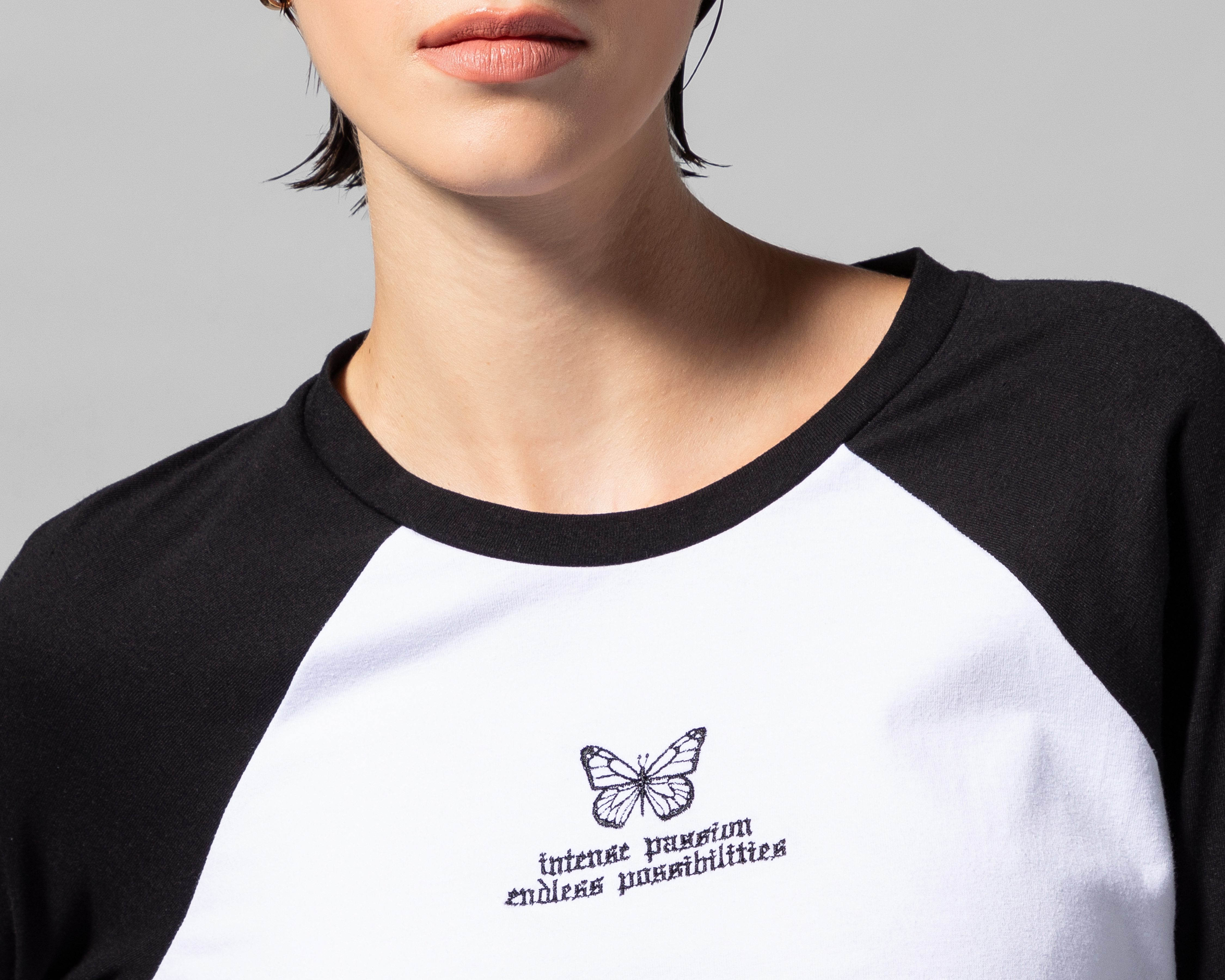 Foto 5 pulgar | Foto 4 | Playera Thinner Manga 3/4 para Mujer