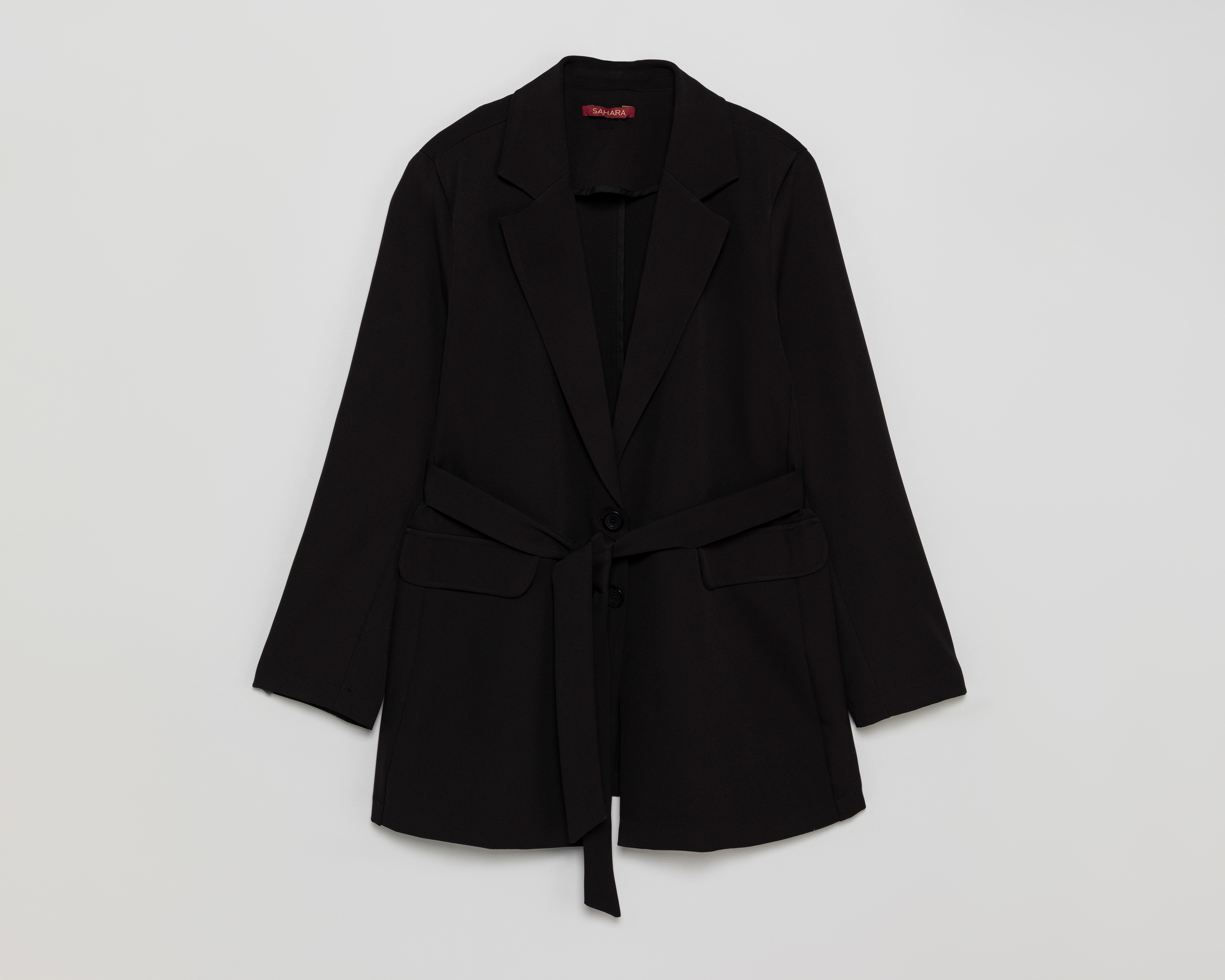 Foto 2 pulgar | Foto 1 | Blazer Negro Sahara para Mujer