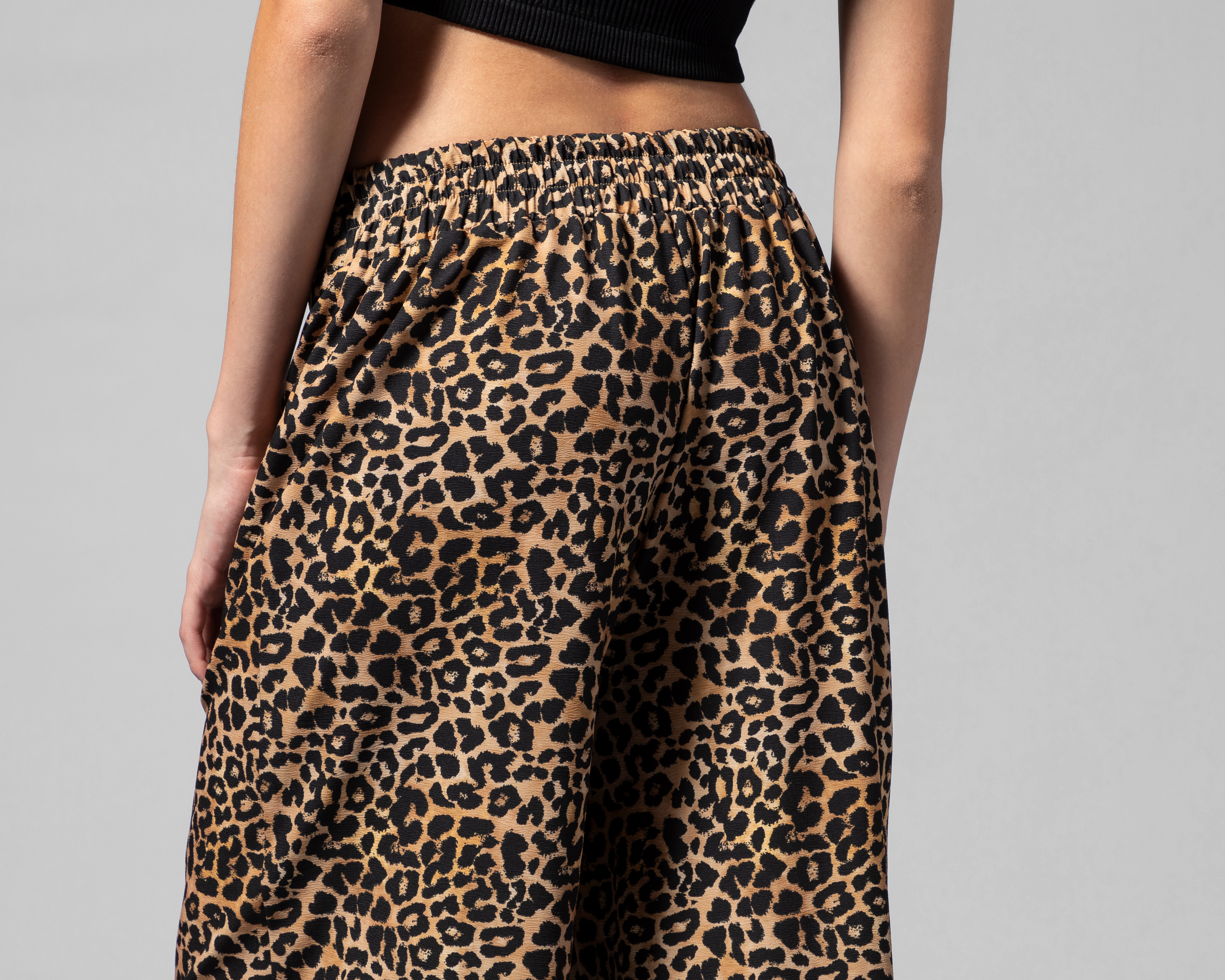 Foto 6 pulgar | Foto 5 | Pantalón Ancho Thinner Animal Print para Mujer