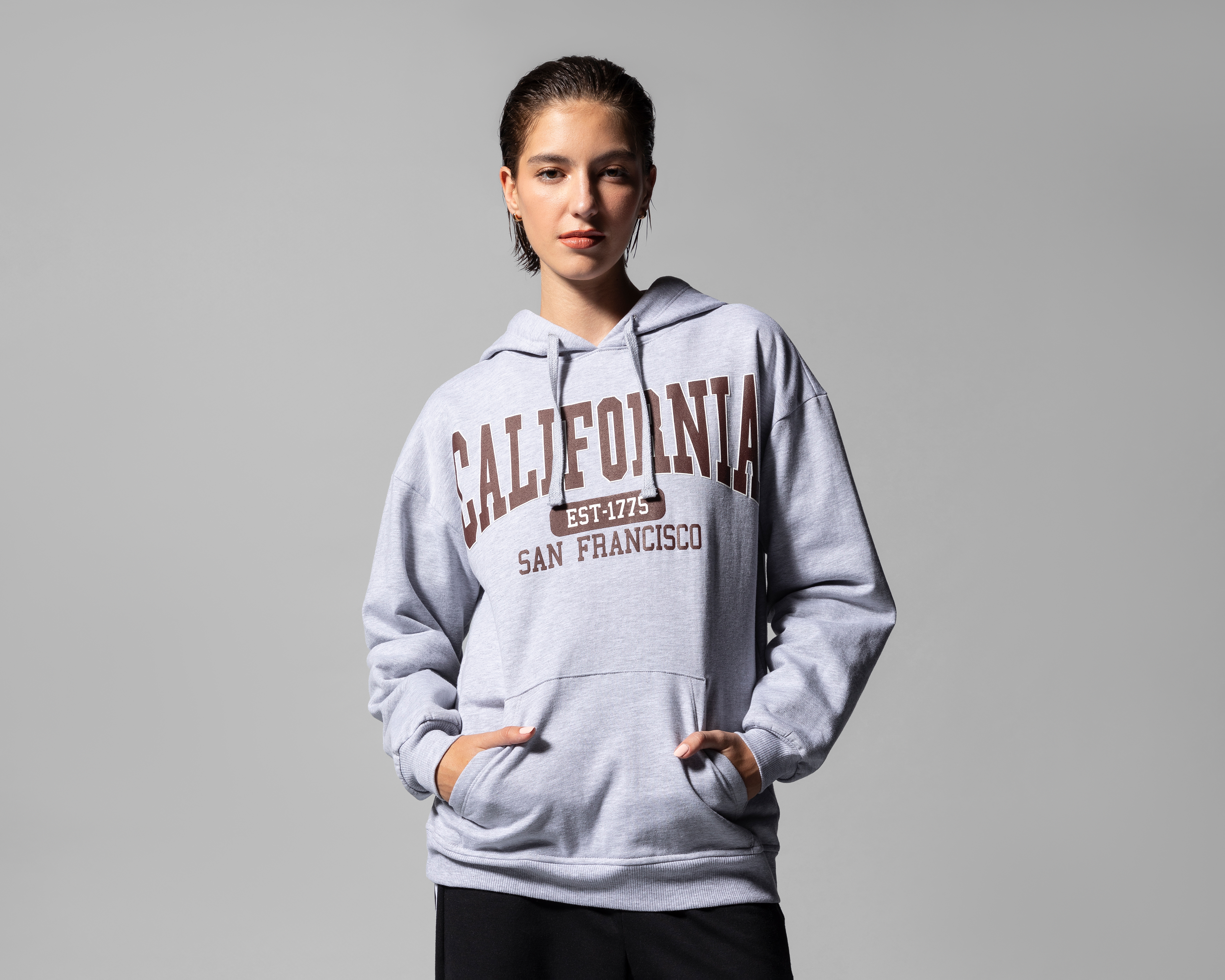 Foto 3 pulgar | Foto 2 | Sudadera con Capucha Thinner para Mujer