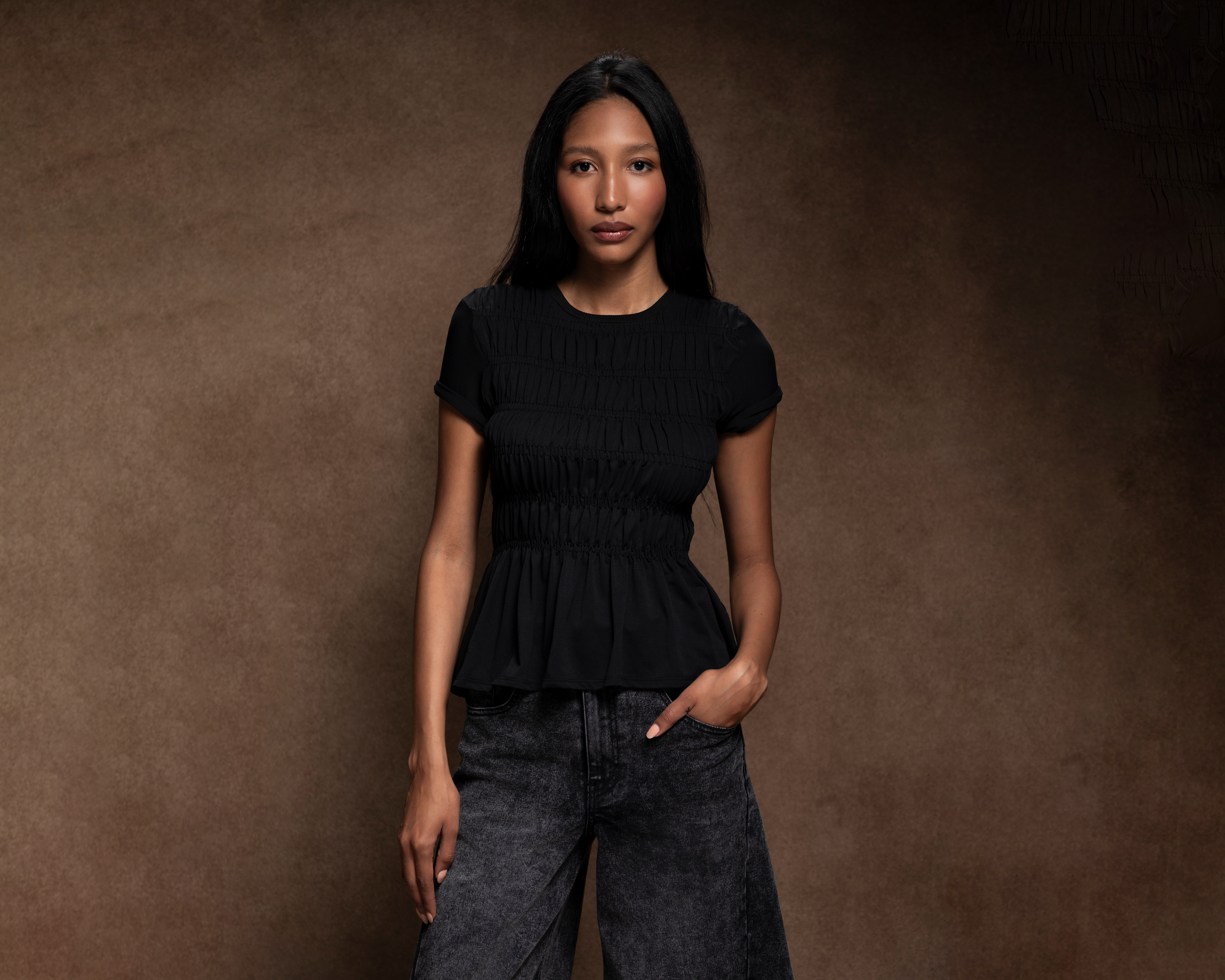 Foto 2 | Foto 2 | Playera con Resorte Strona para Mujer