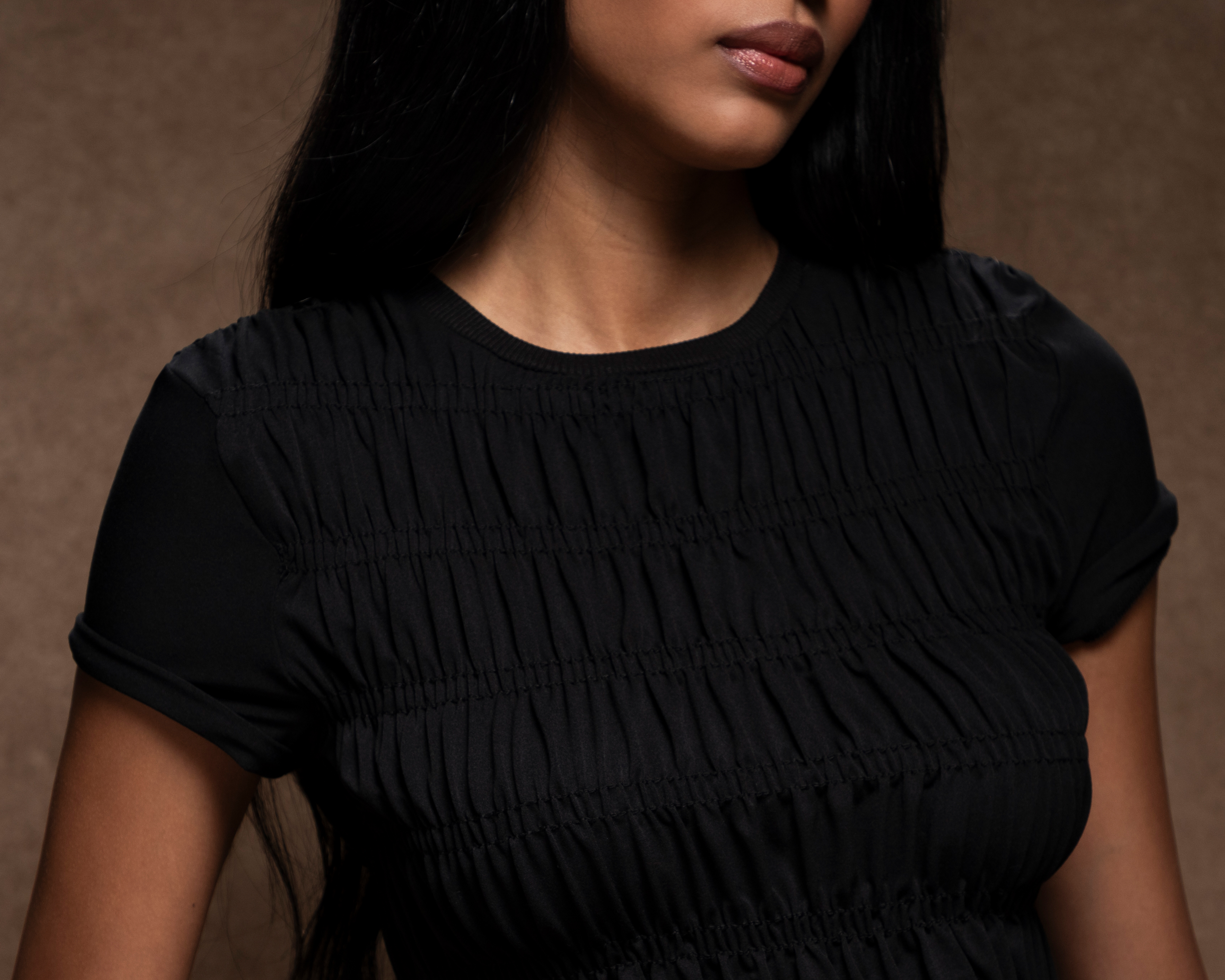 Foto 5 pulgar | Foto 4 | Playera con Resorte Strona para Mujer