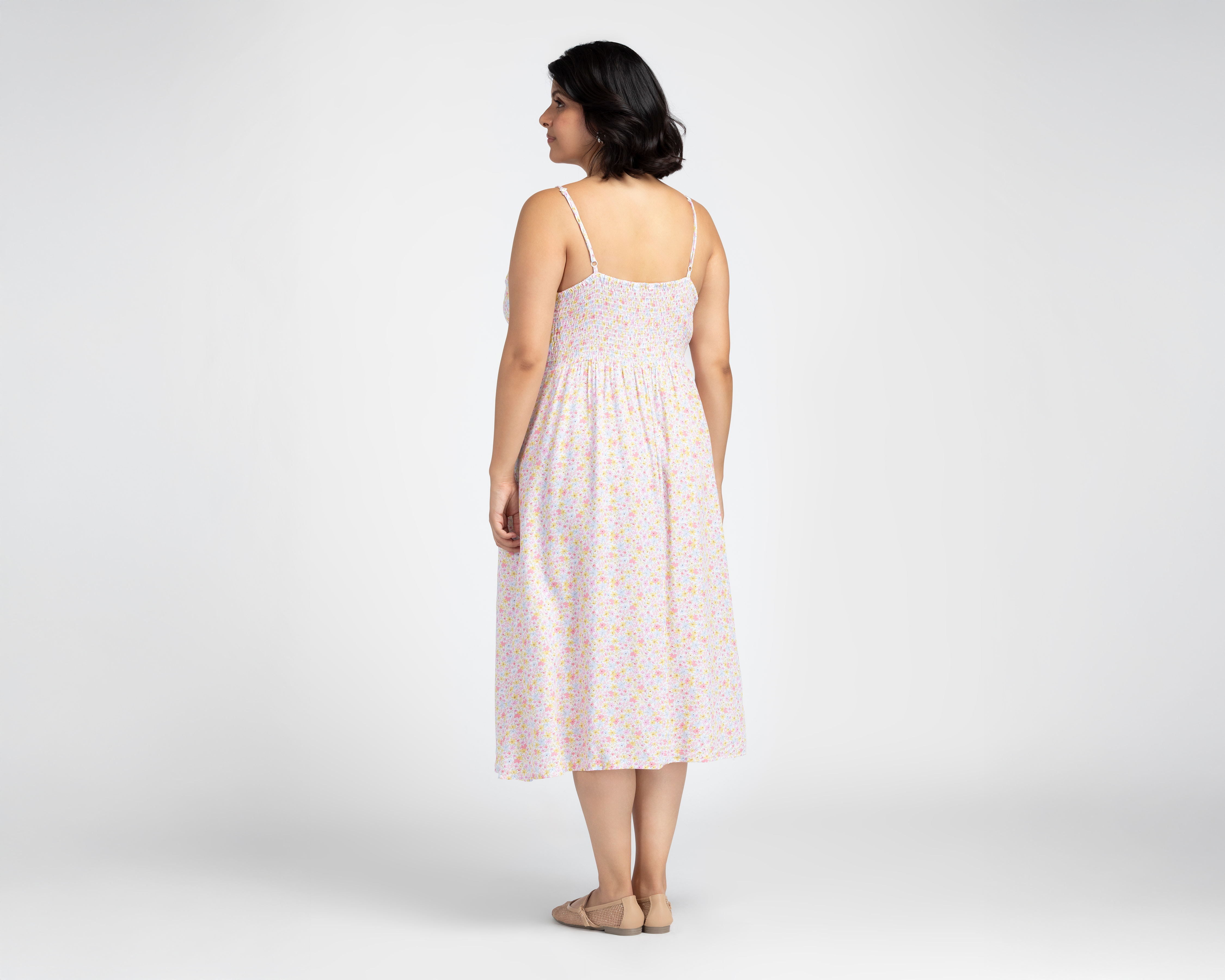 Foto 7 pulgar | Foto 6 | Vestido Casual 18 Forever Estampado Floral con Tirantes Juvenil