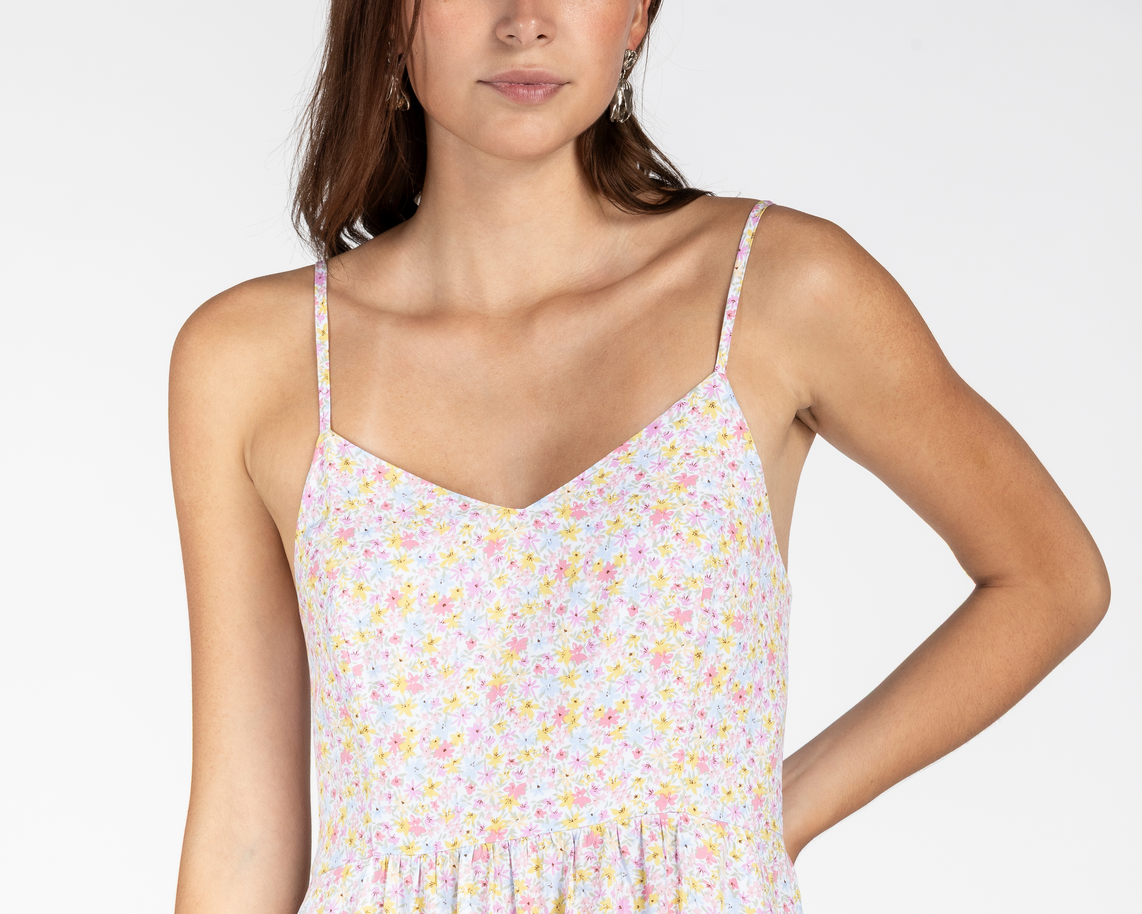 Foto 7 | Foto 7 | Vestido Casual 18 Forever Estampado Floral con Tirantes Juvenil