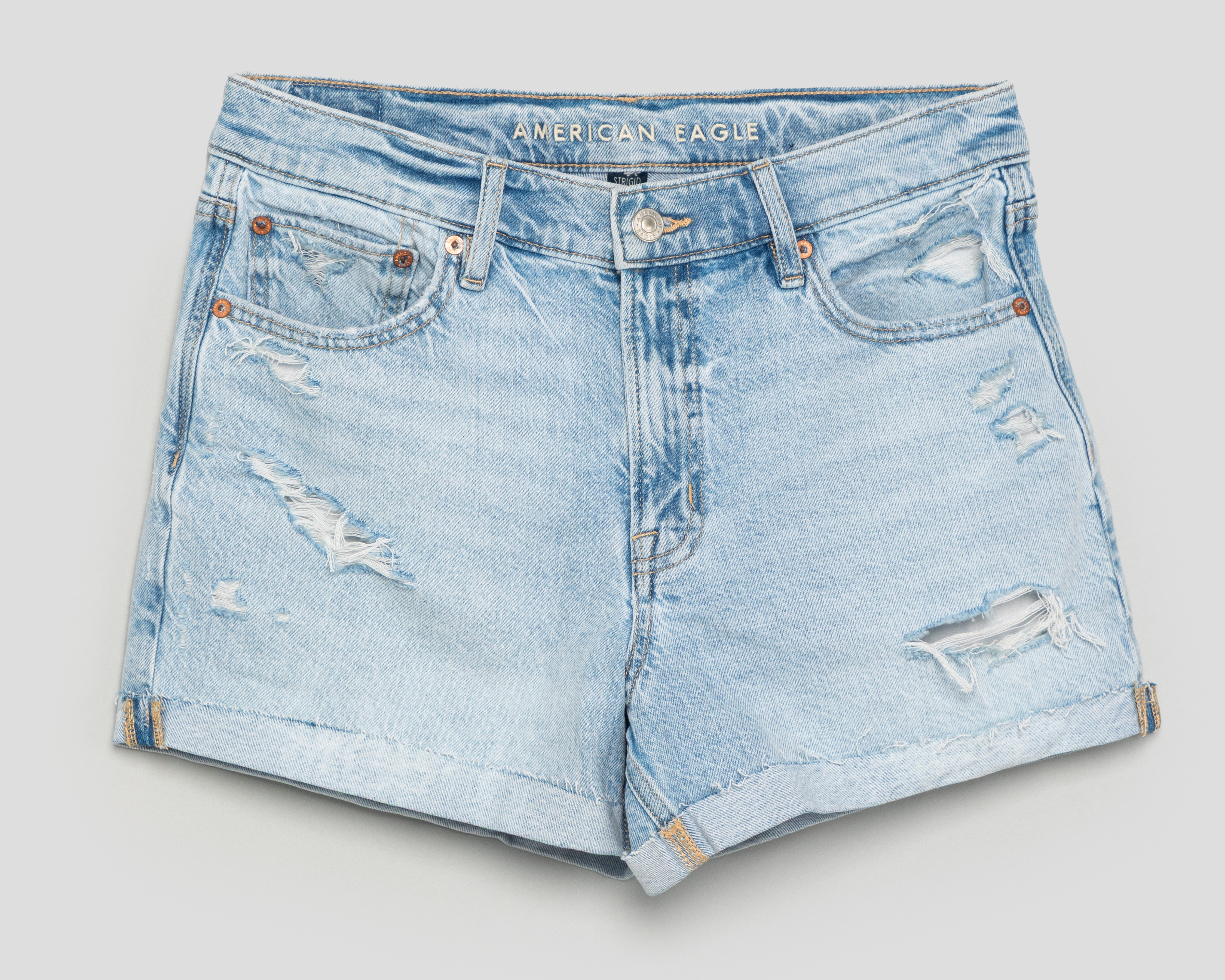 Foto 2 pulgar | Foto 1 | Short American Eagle de Mezclilla para Mujer