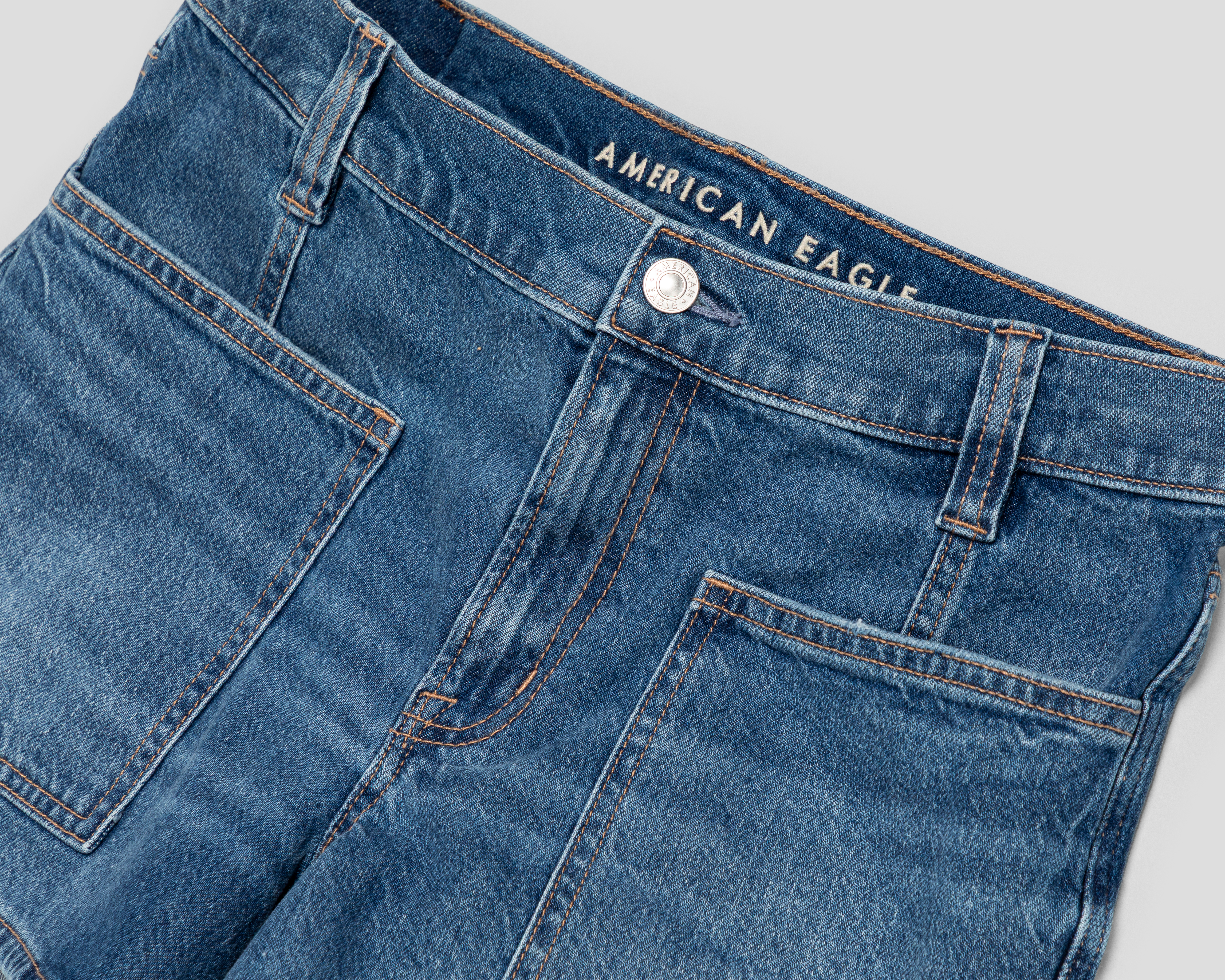 Foto 3 | Foto 3 | Short American Eagle de Mezclilla para Mujer