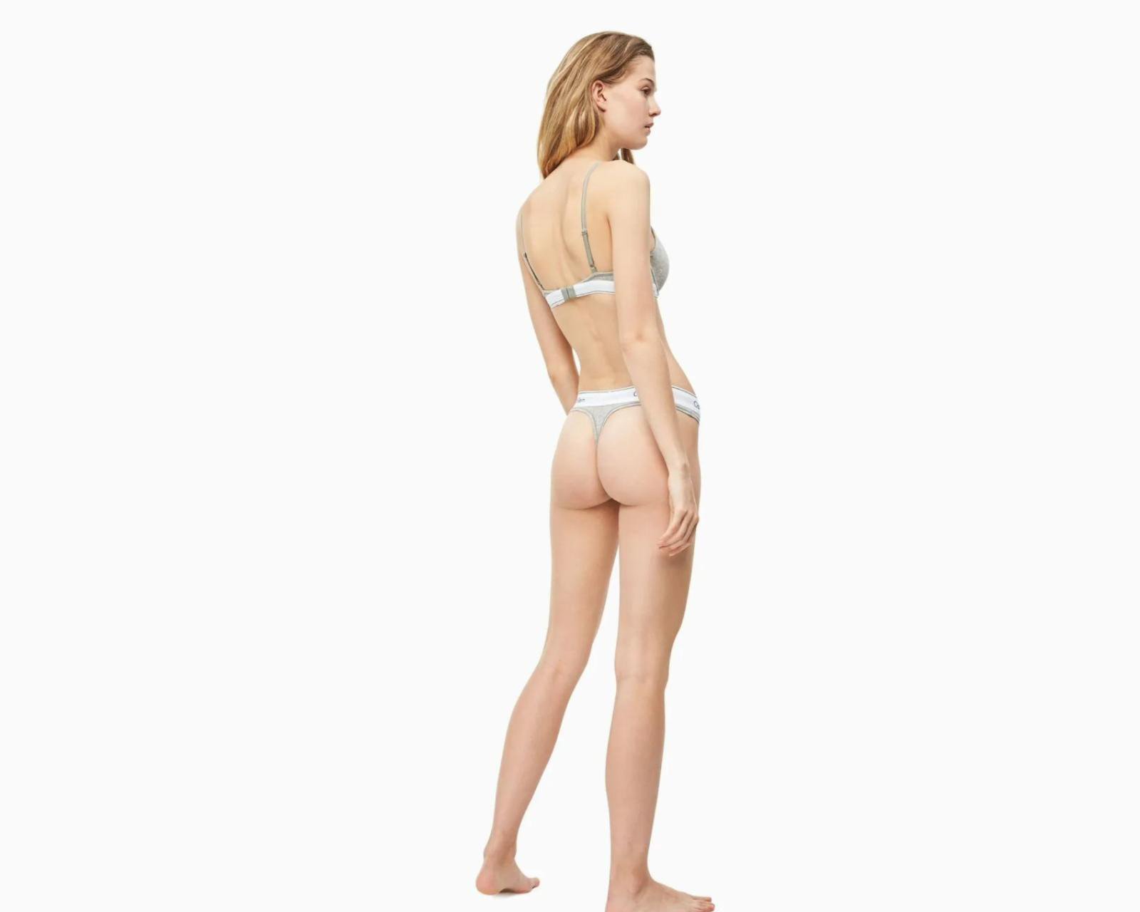 Foto 4 pulgar | Foto 3 | Brasier Copa Completa Calvin Klein