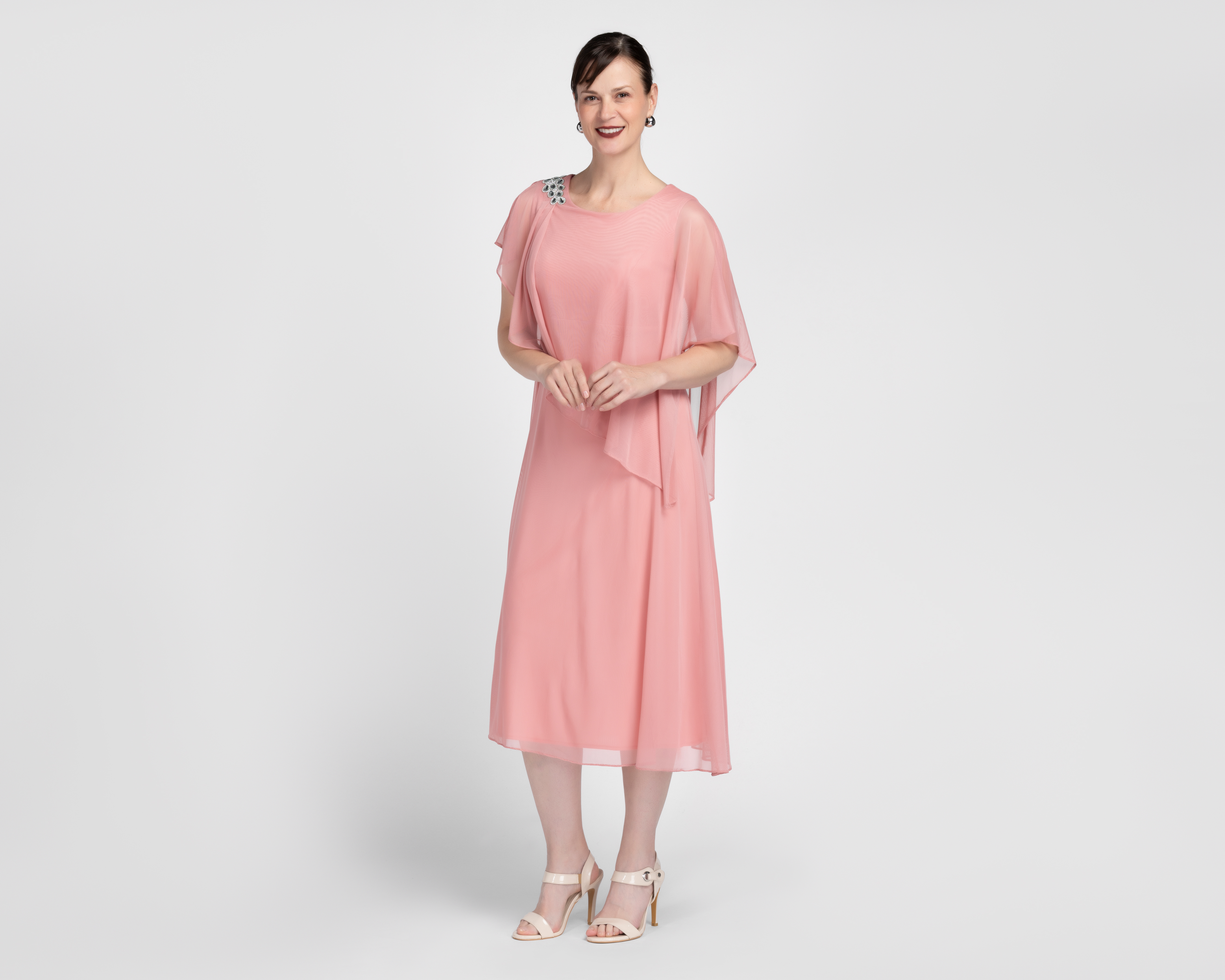 Vestido de Fiesta Antonina con Pedrería para Mujer