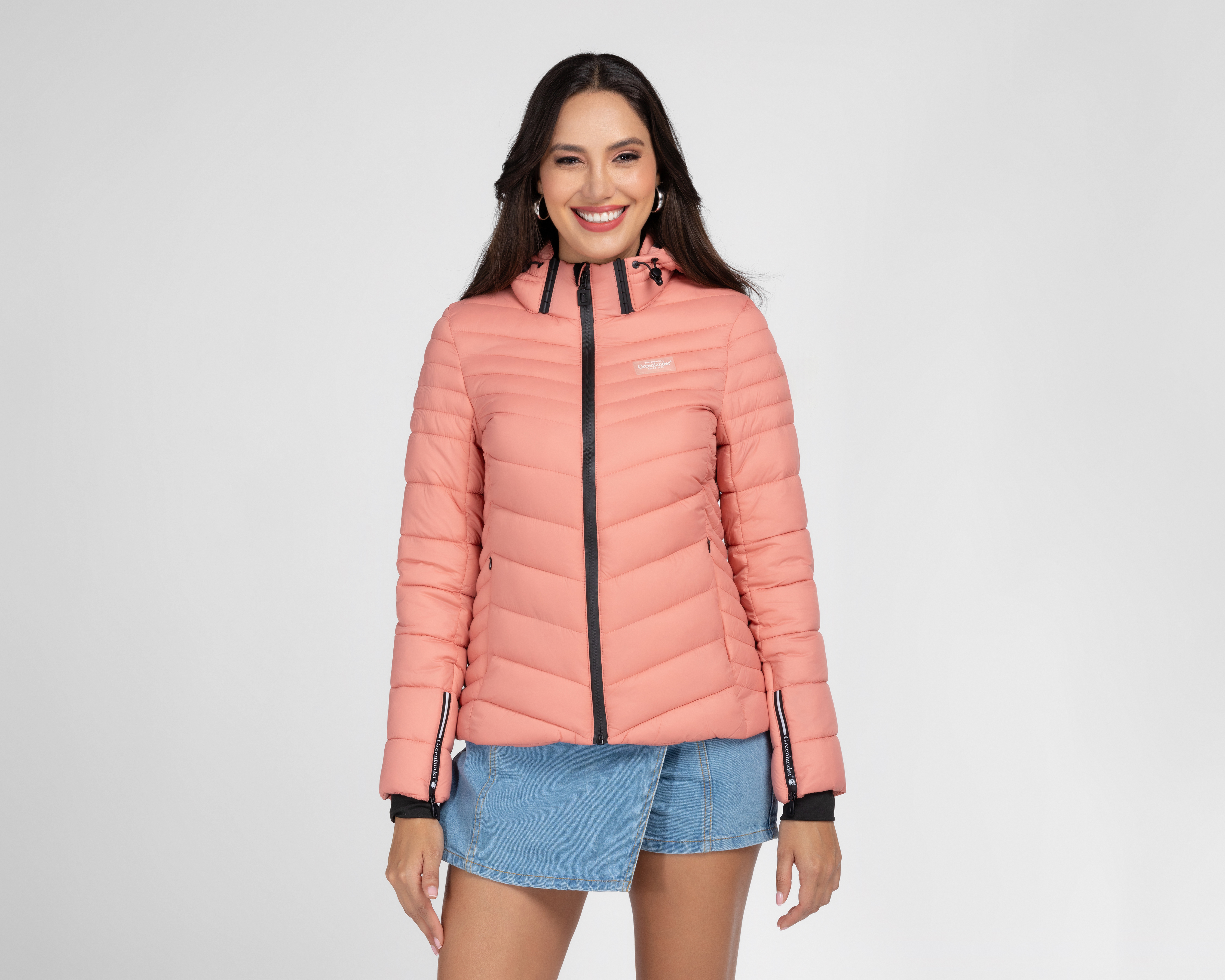 Foto 1 | Foto 1 | Chamarra Capitonada Greenlander para Mujer