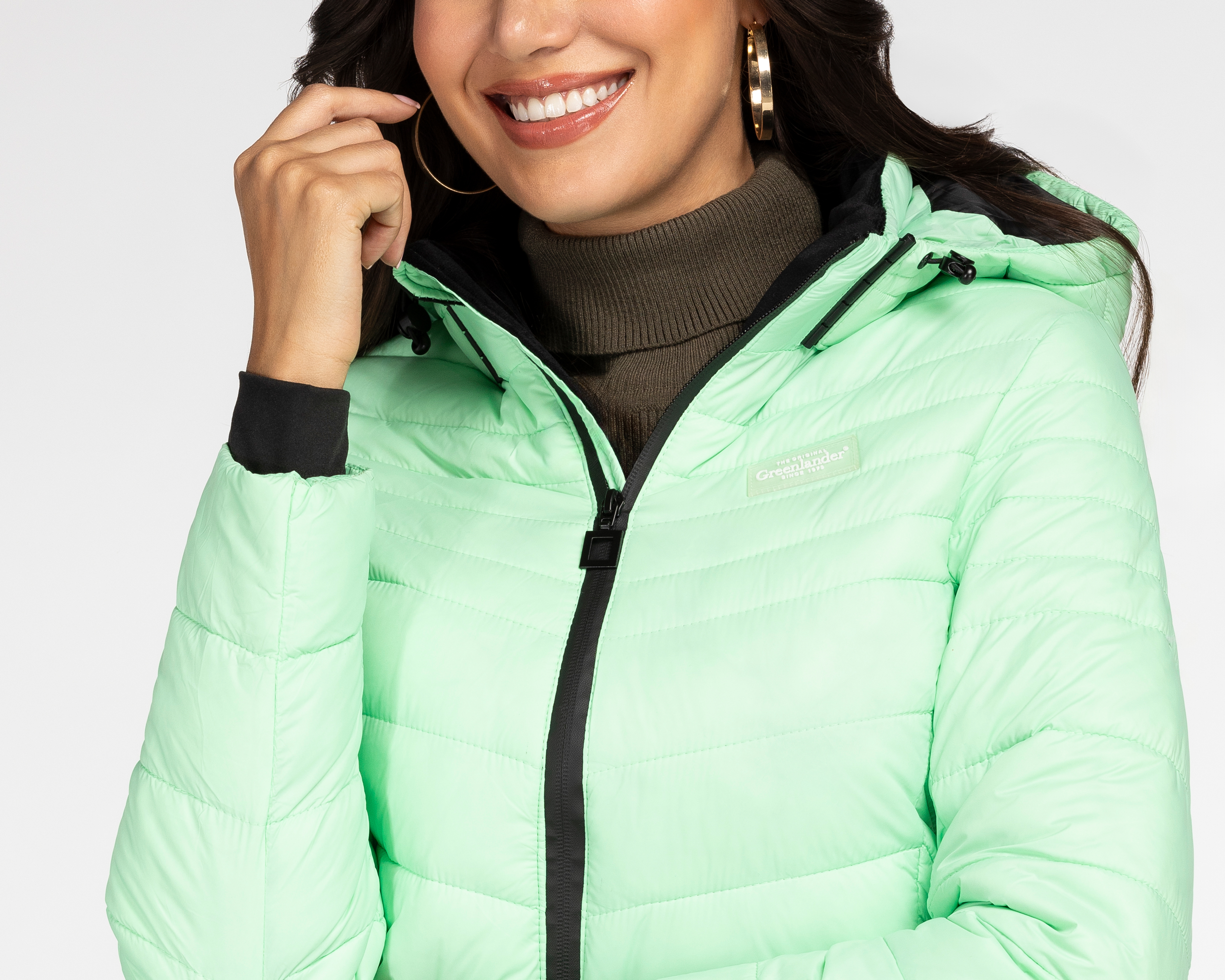Foto 5 pulgar | Foto 4 | Chamarra Capitonada Greenlander para Mujer