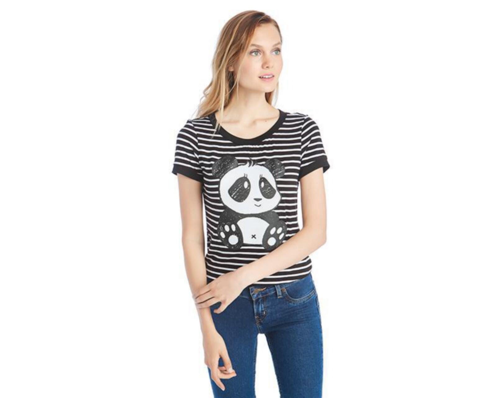 Foto 2 pulgar | Foto 1 | Playera 18 Forever Estampada Manga Corta