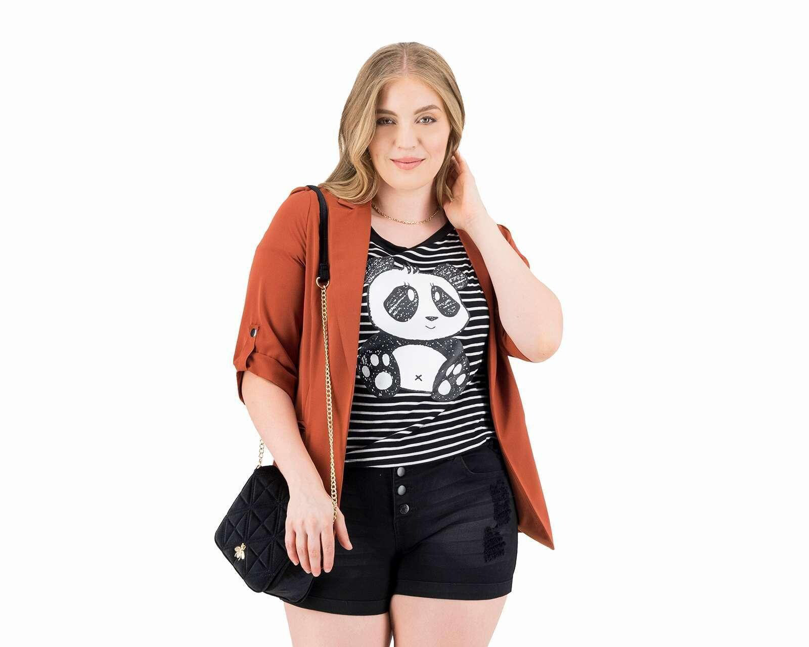 Foto 4 pulgar | Foto 3 | Playera 18 Forever Estampada Manga Corta