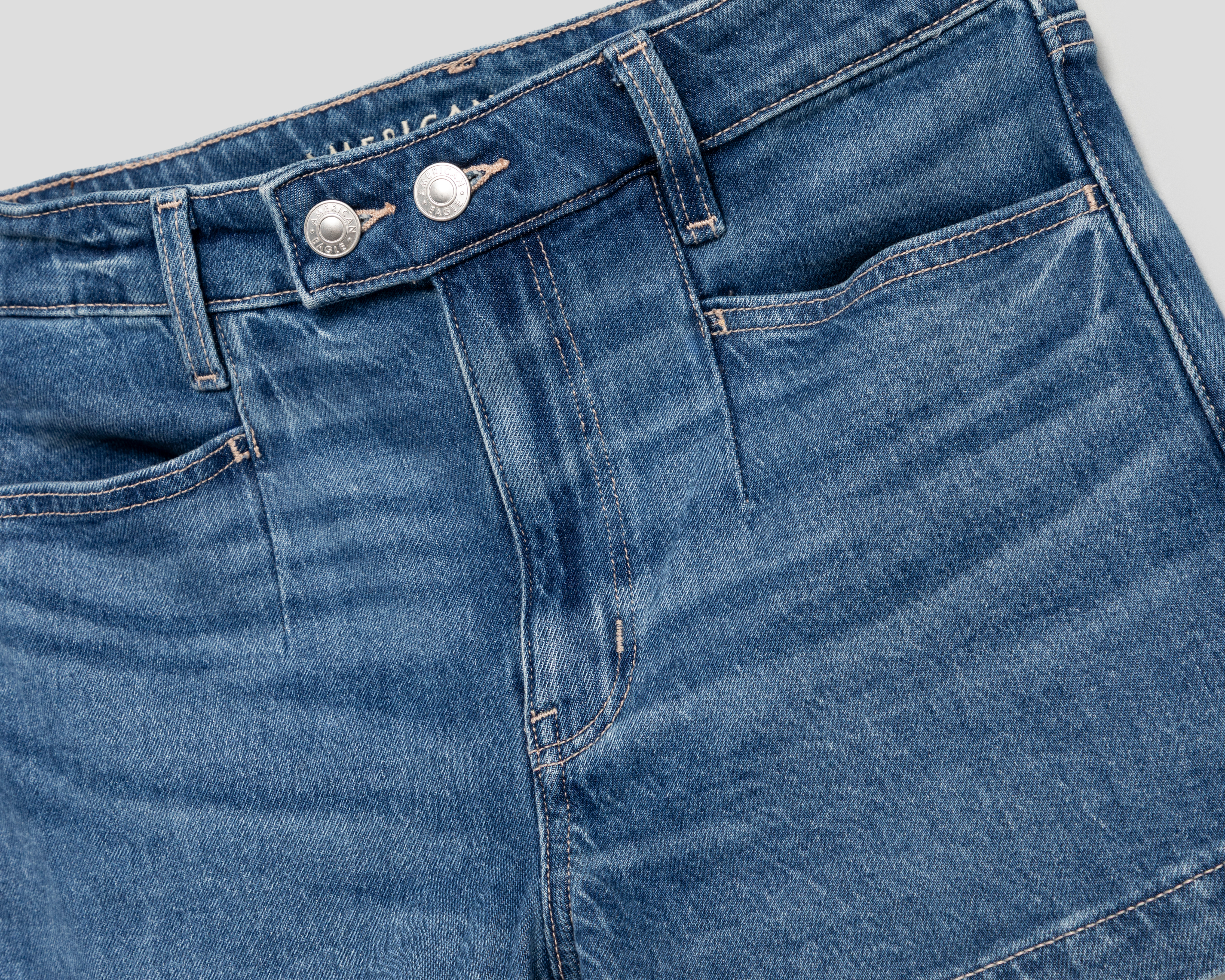 Foto 3 | Foto 3 | Short American Eagle de Mezclilla para Mujer