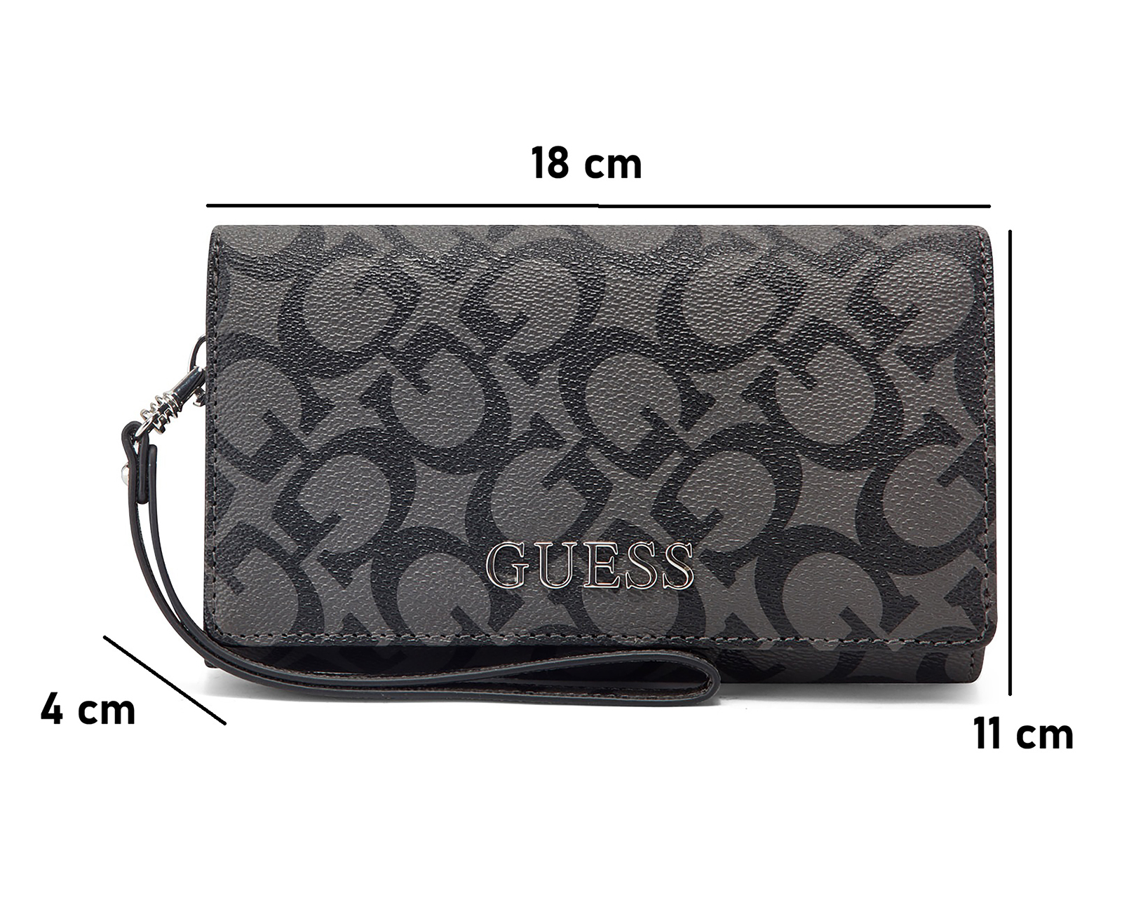 Foto 6 pulgar | Foto 5 | Cartera para Mujer Guess Negra
