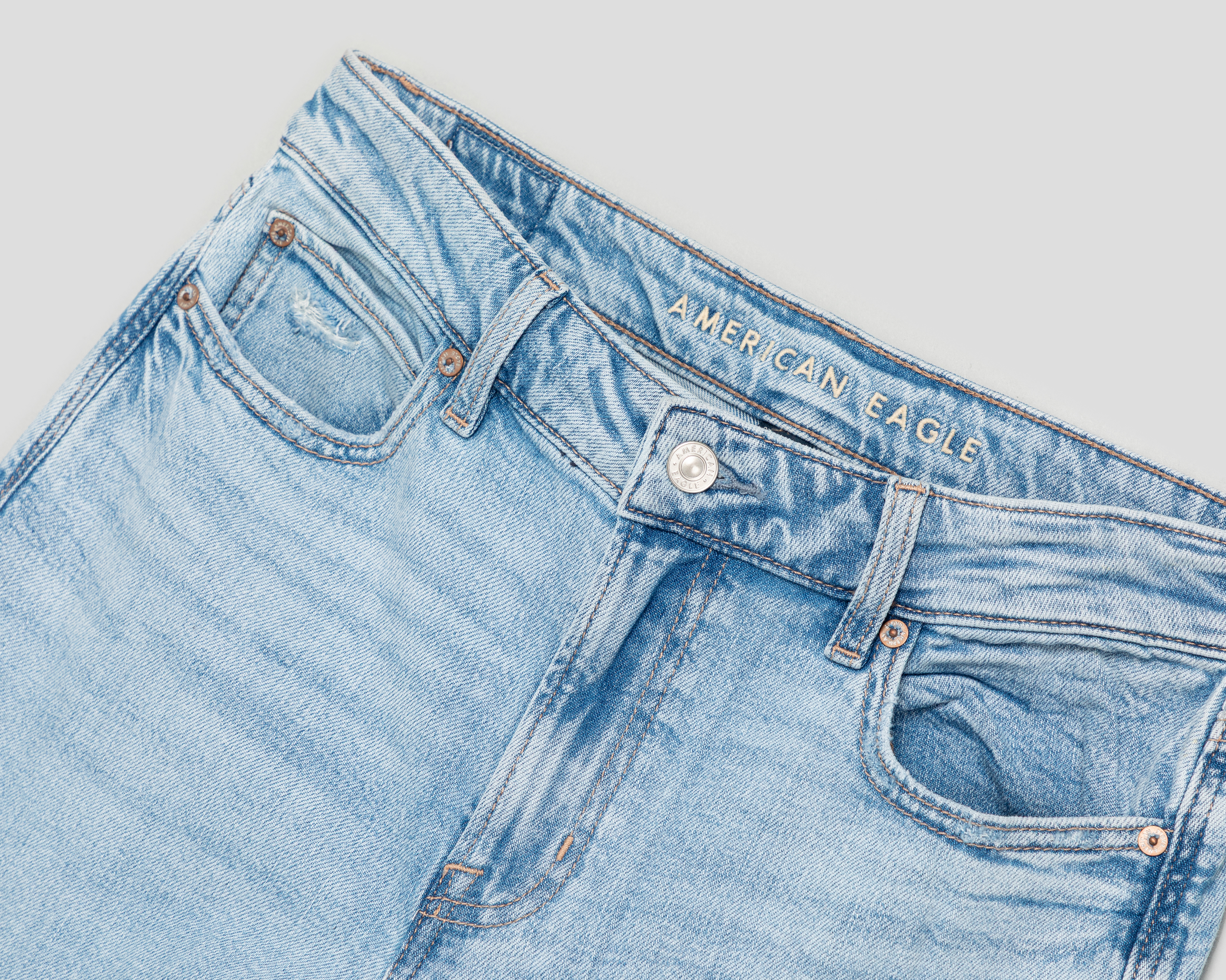 Foto 4 pulgar | Foto 3 | Jeans Wide Leg American Eagle para Mujer