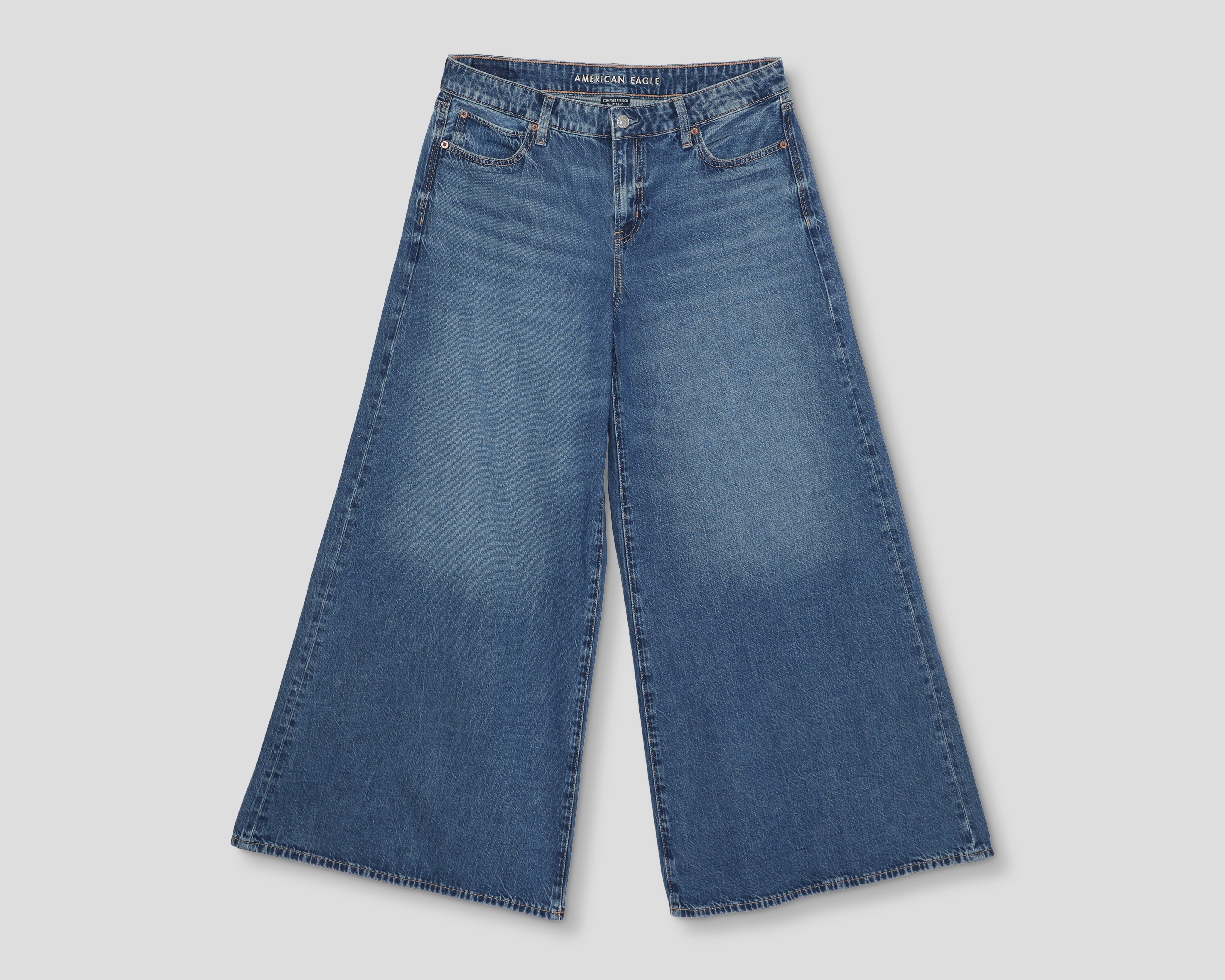 Foto 2 pulgar | Foto 1 | Jeans Wide Leg American Eagle para Mujer