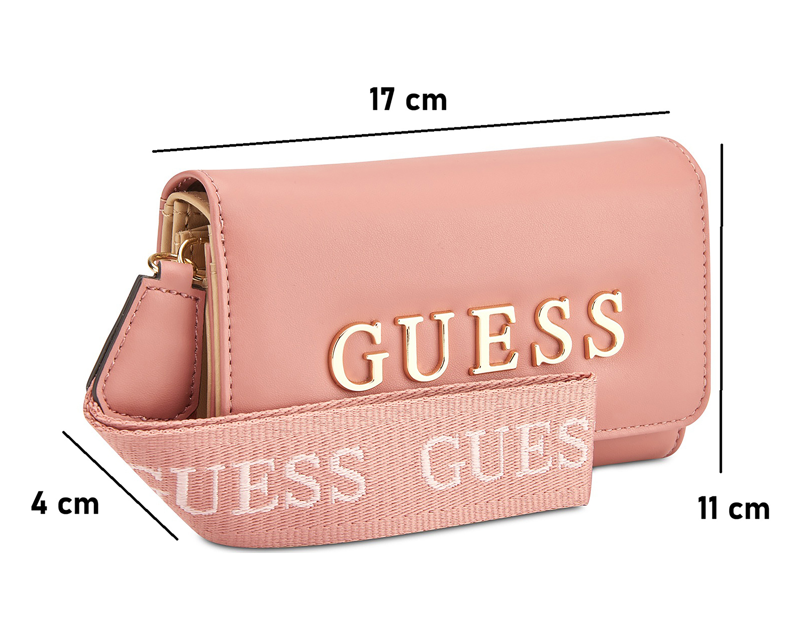 Foto 6 pulgar | Foto 5 | Cartera para Mujer Guess con Asa