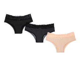 Pantaleta con Encaje Frescura para Mujer 3 Piezas