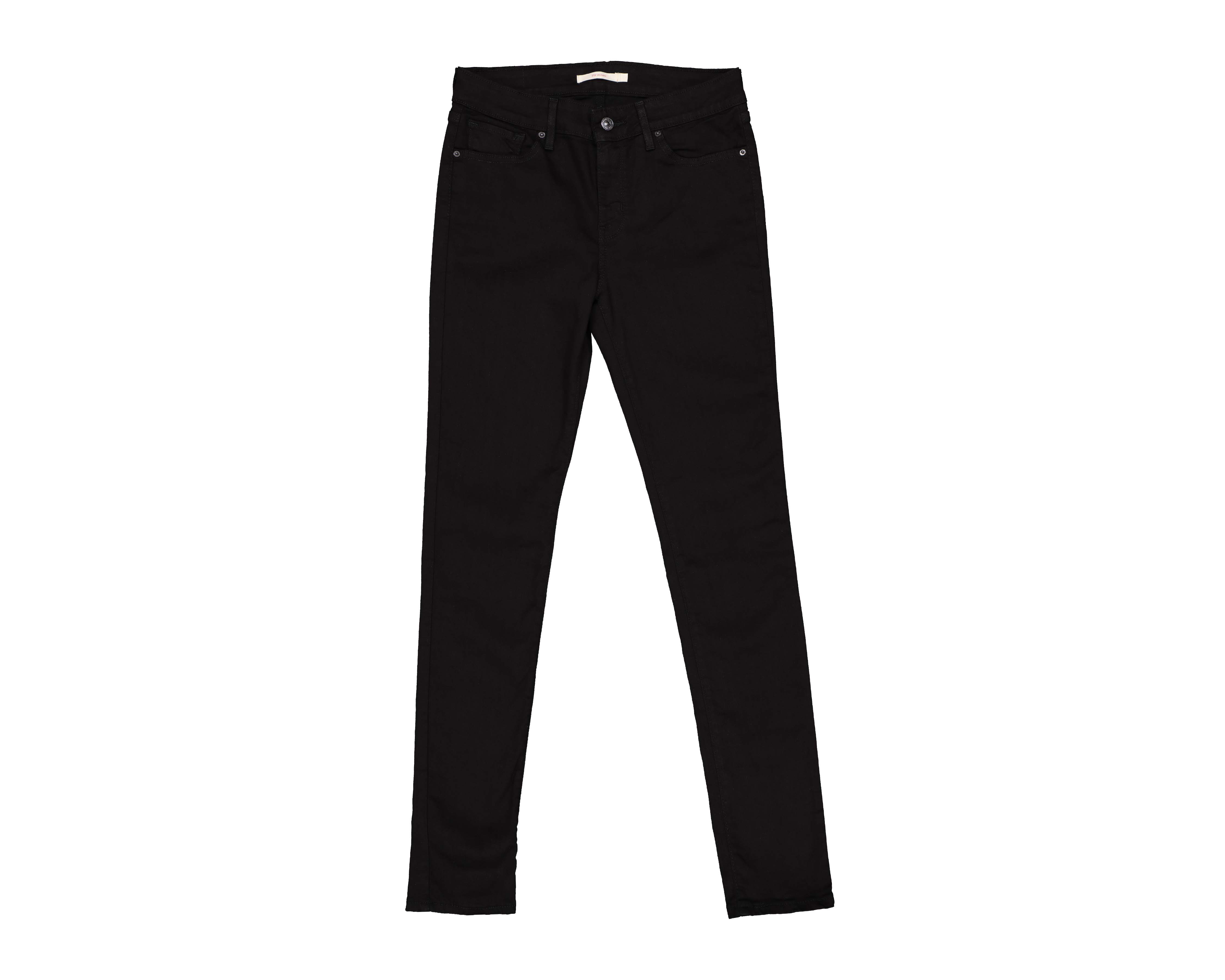Jeans Skinny Levi's 711 Soft Black para Mujer