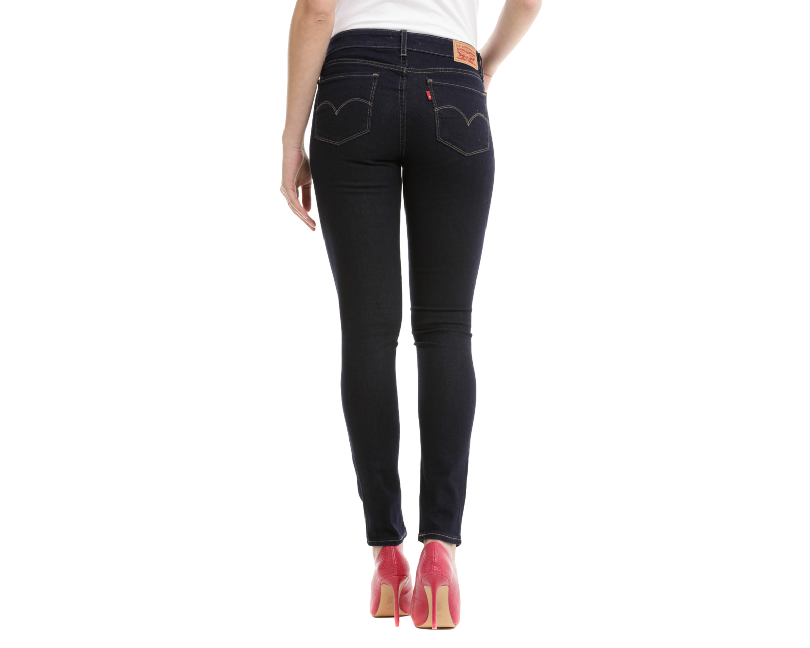 Foto 4 pulgar | Foto 3 | Jeans Levi's 711 Skinny Slepless para Mujer